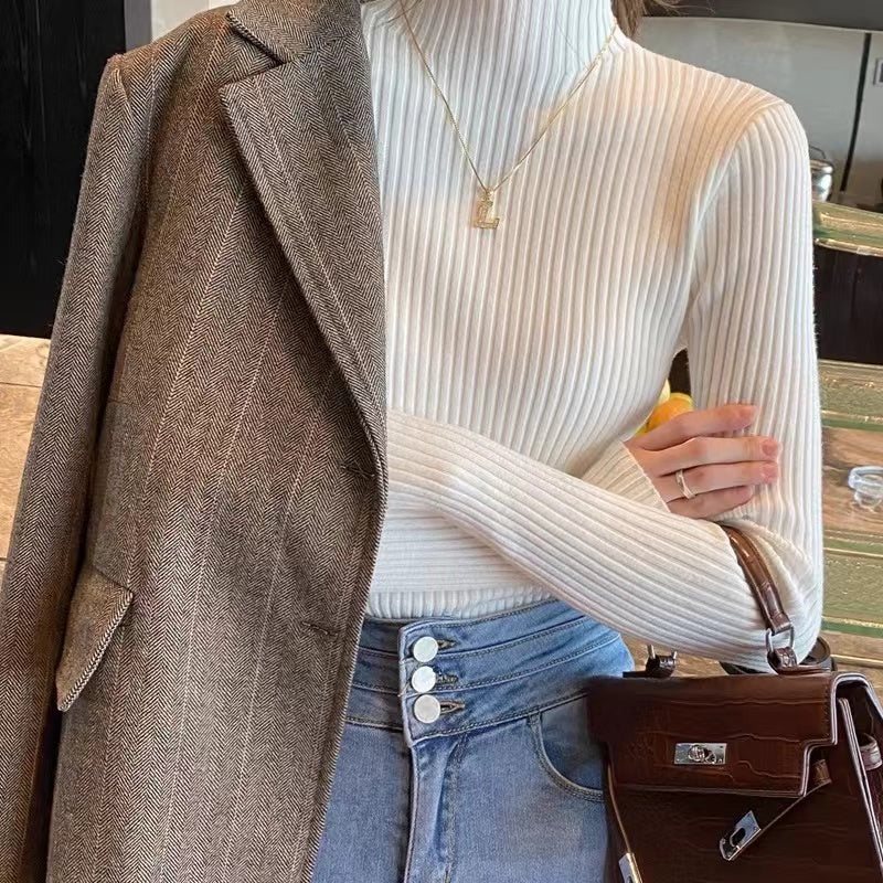 Alamode By Akanksha Champel Statement Turtleneck Sweater