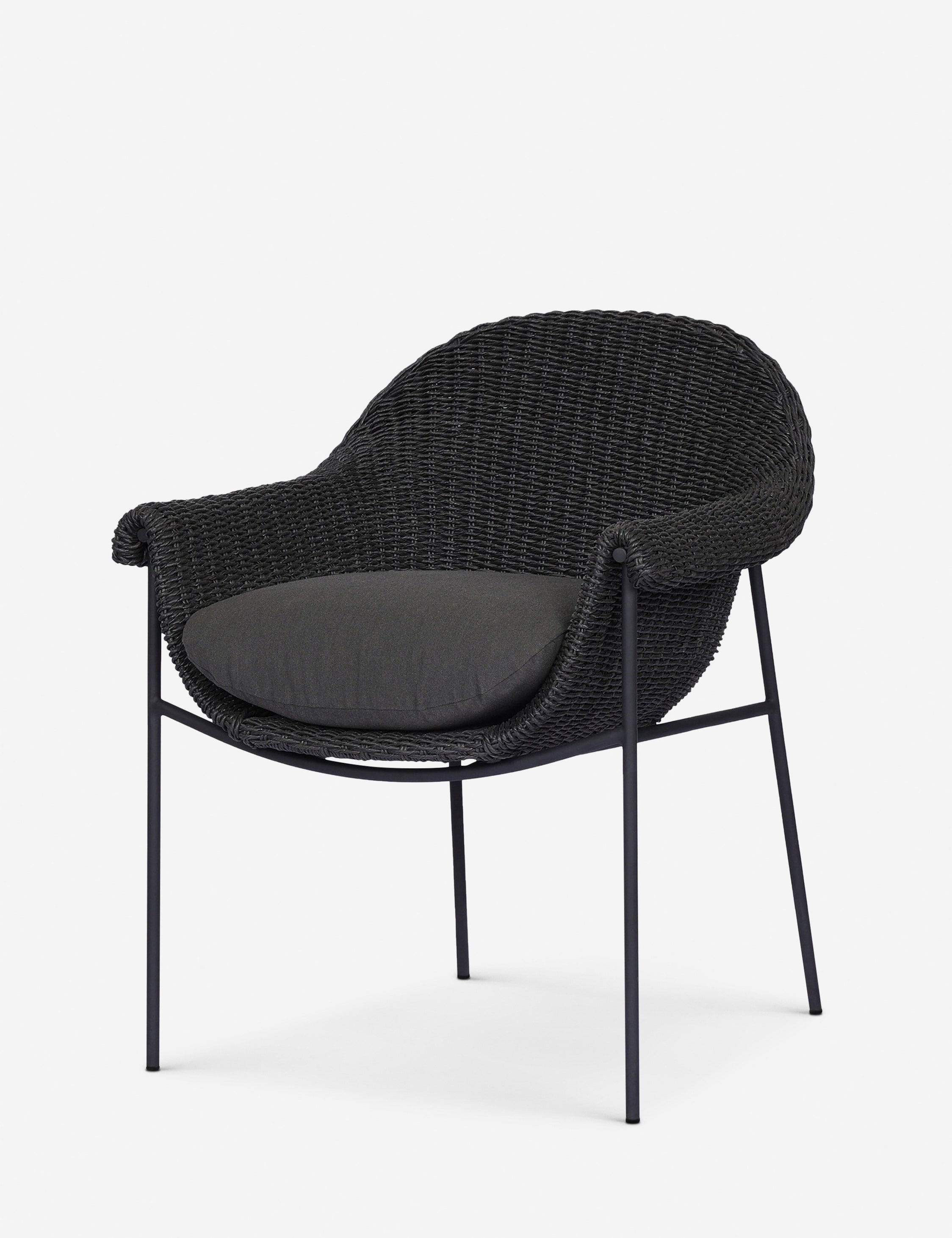 Lulu and Georgia Mazarine Indoor / Outdoor Dining Chair - view 3
