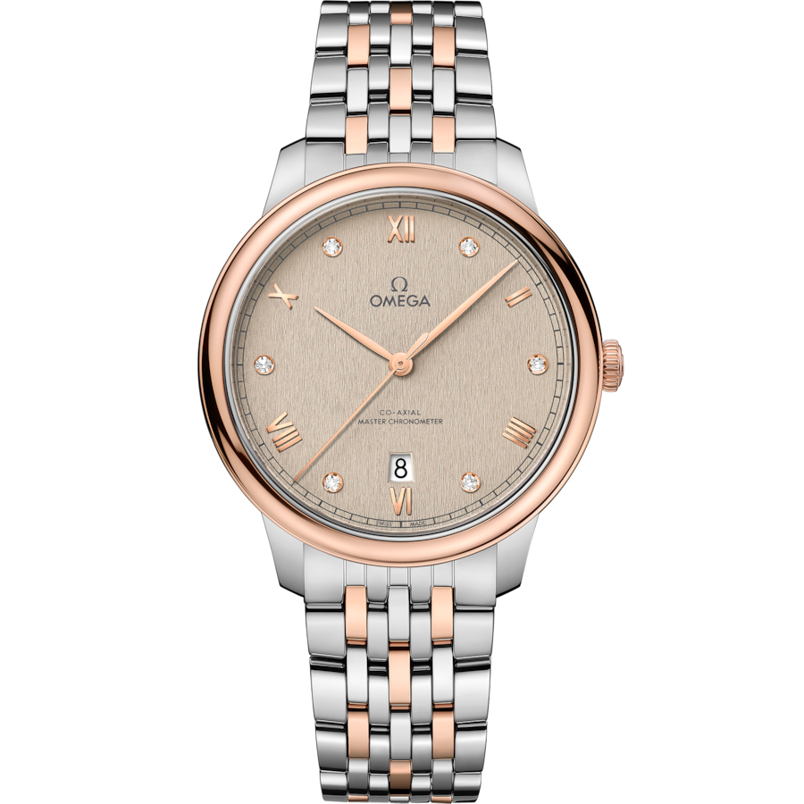 Omega De Ville Omega Linen Dial Men 40MM