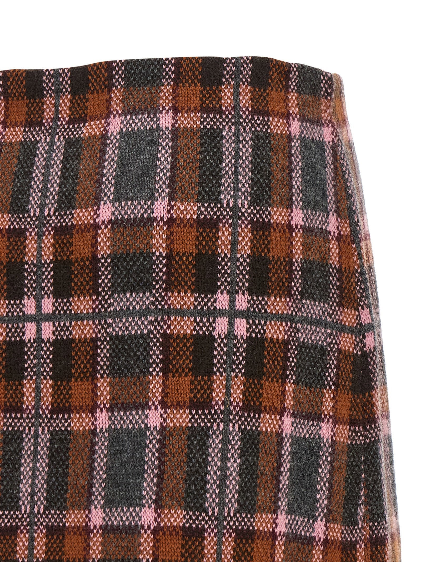 Guest In Residence Tartan Skirt – 70% wool 30% cachemire - view 4
