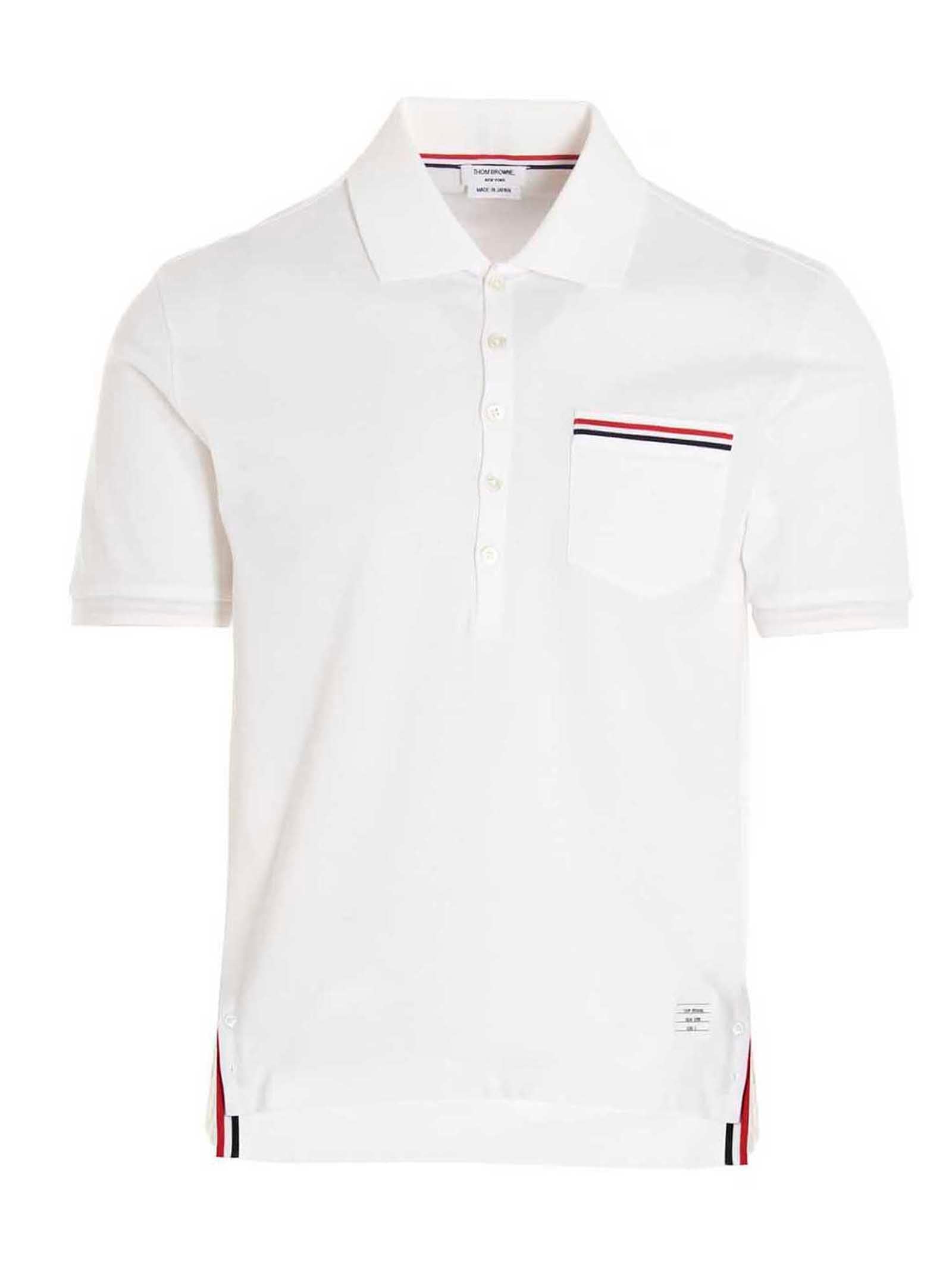 Thom Browne Rwb Polo Shirt – 100% cotton