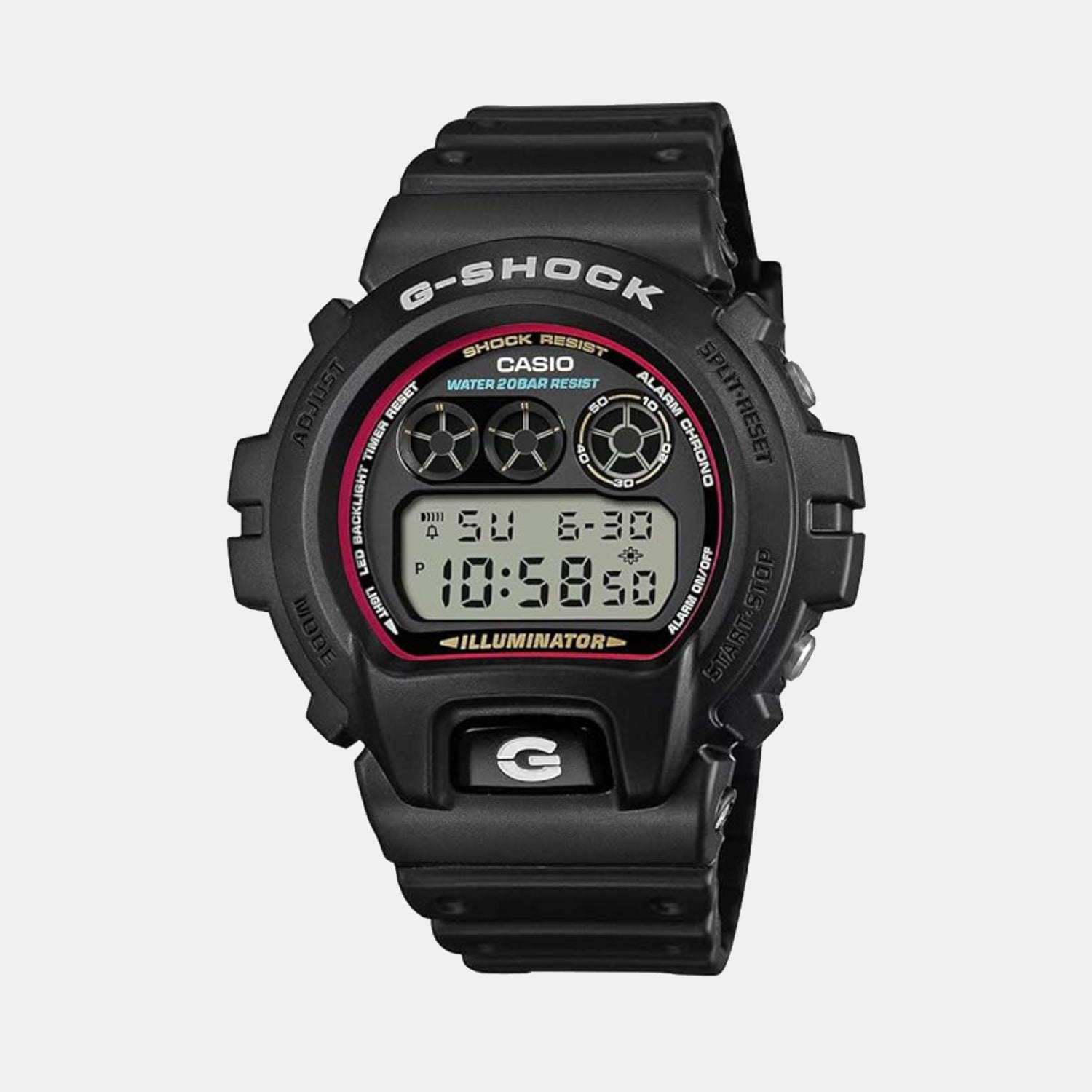 Casio G-Shock Men Quartz Black Dial Digital Resin Watch G1684