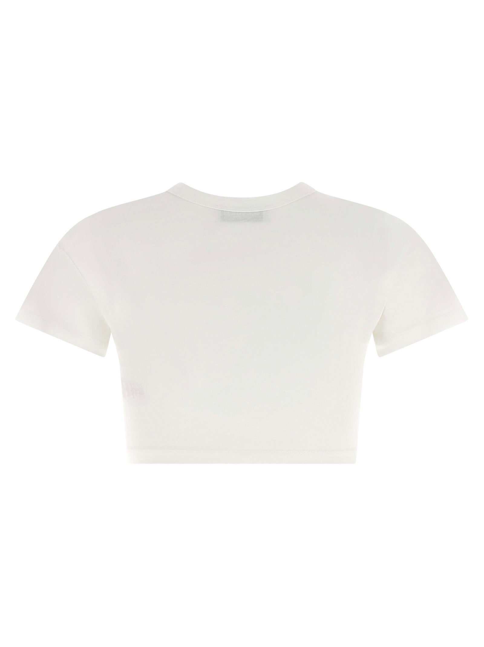 The Attico Bustier Crop T-shirt – 100% cotton - view 2