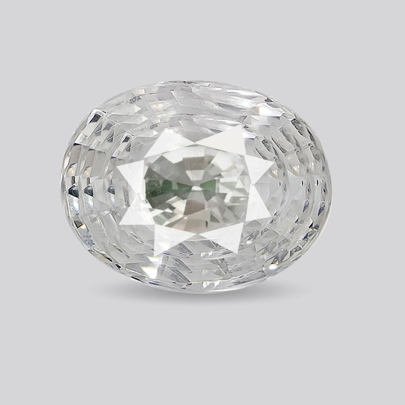 Gemsmantra White Sapphire (7.216 ratti)