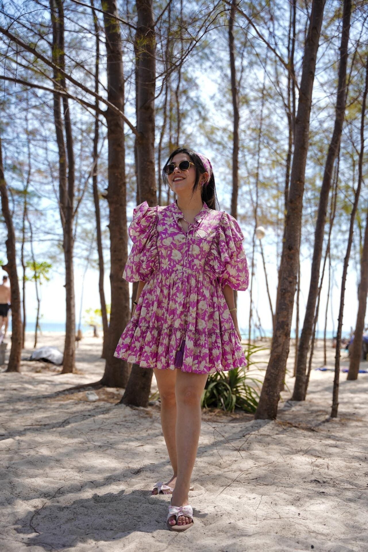 Idaho-o Lavender Lily Dress