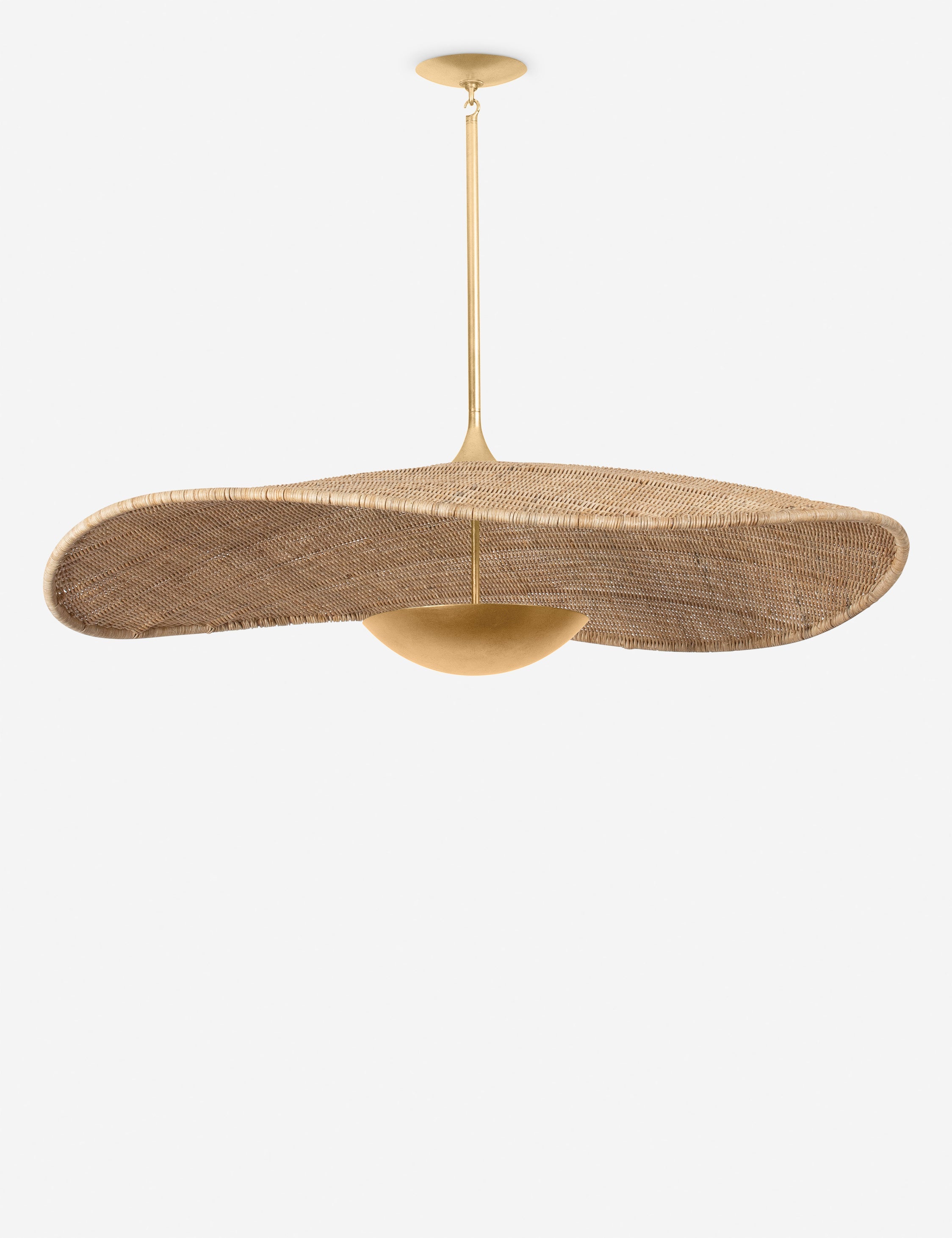 Lulu and Georgia Ang Pendant Light – Natural - view 2