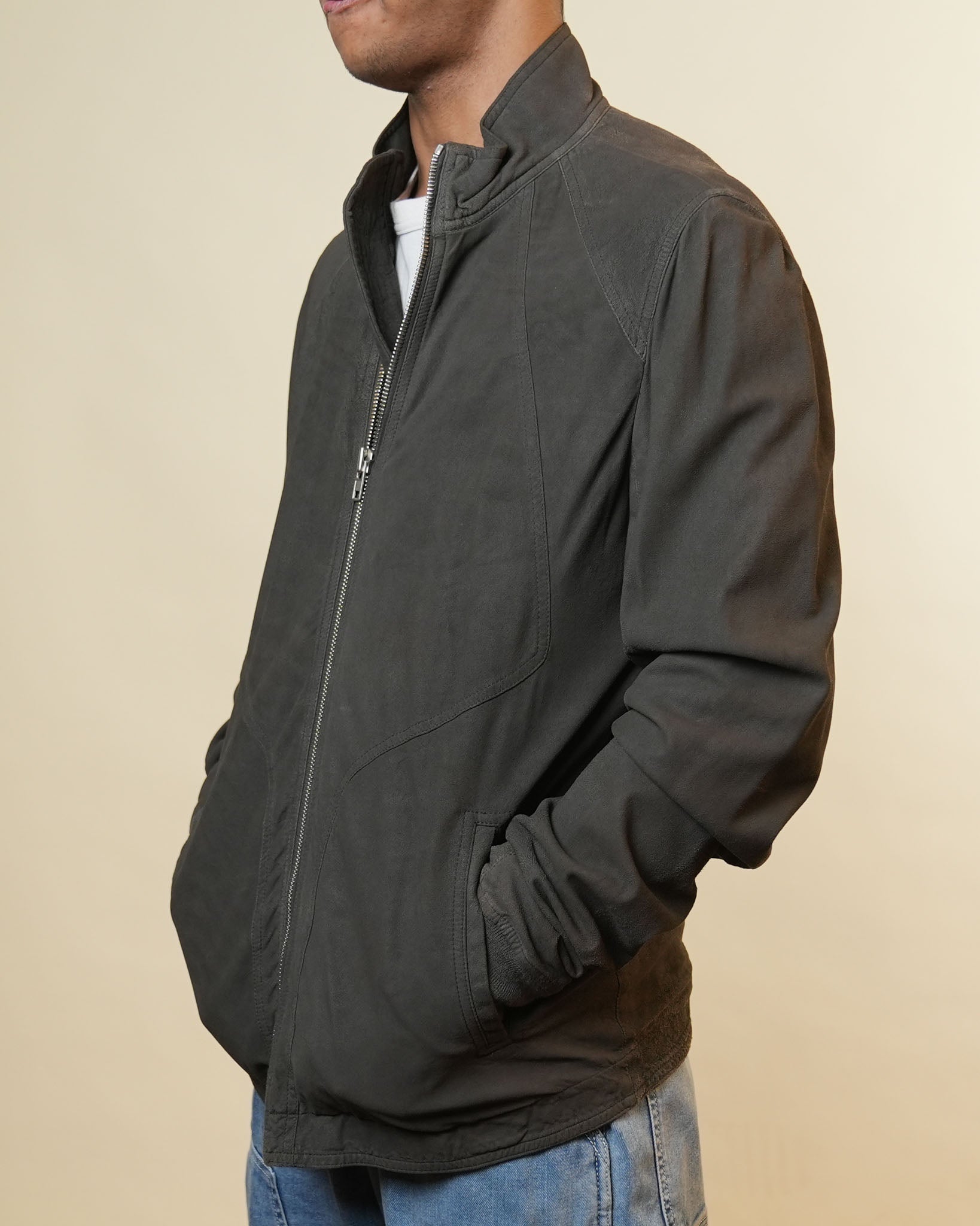 Rick Owens Brown Jacket - view 3