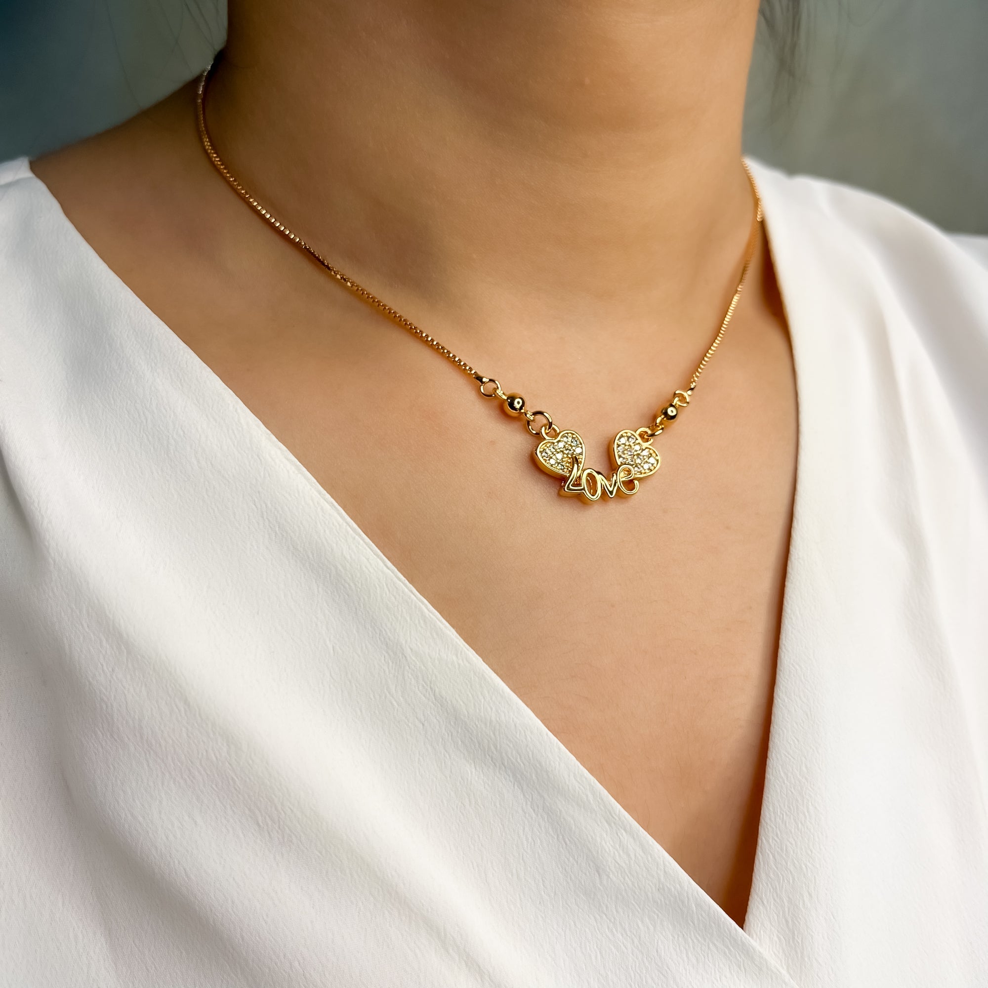 Branta Love Heart Necklace For Women
