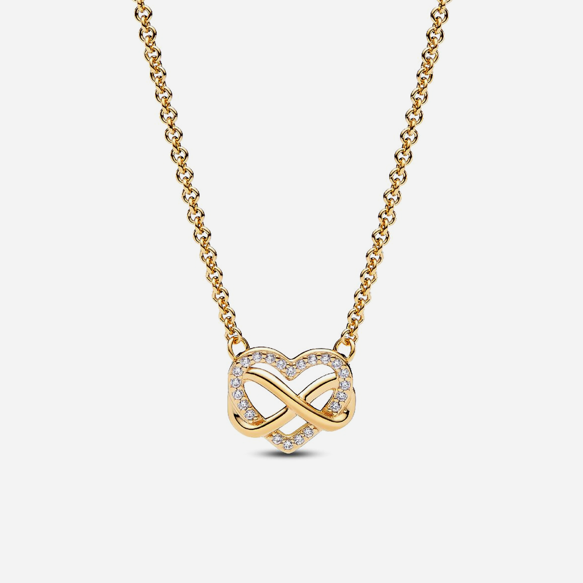 Pandora Sparkling Infinity Heart Collier Necklace - view 2