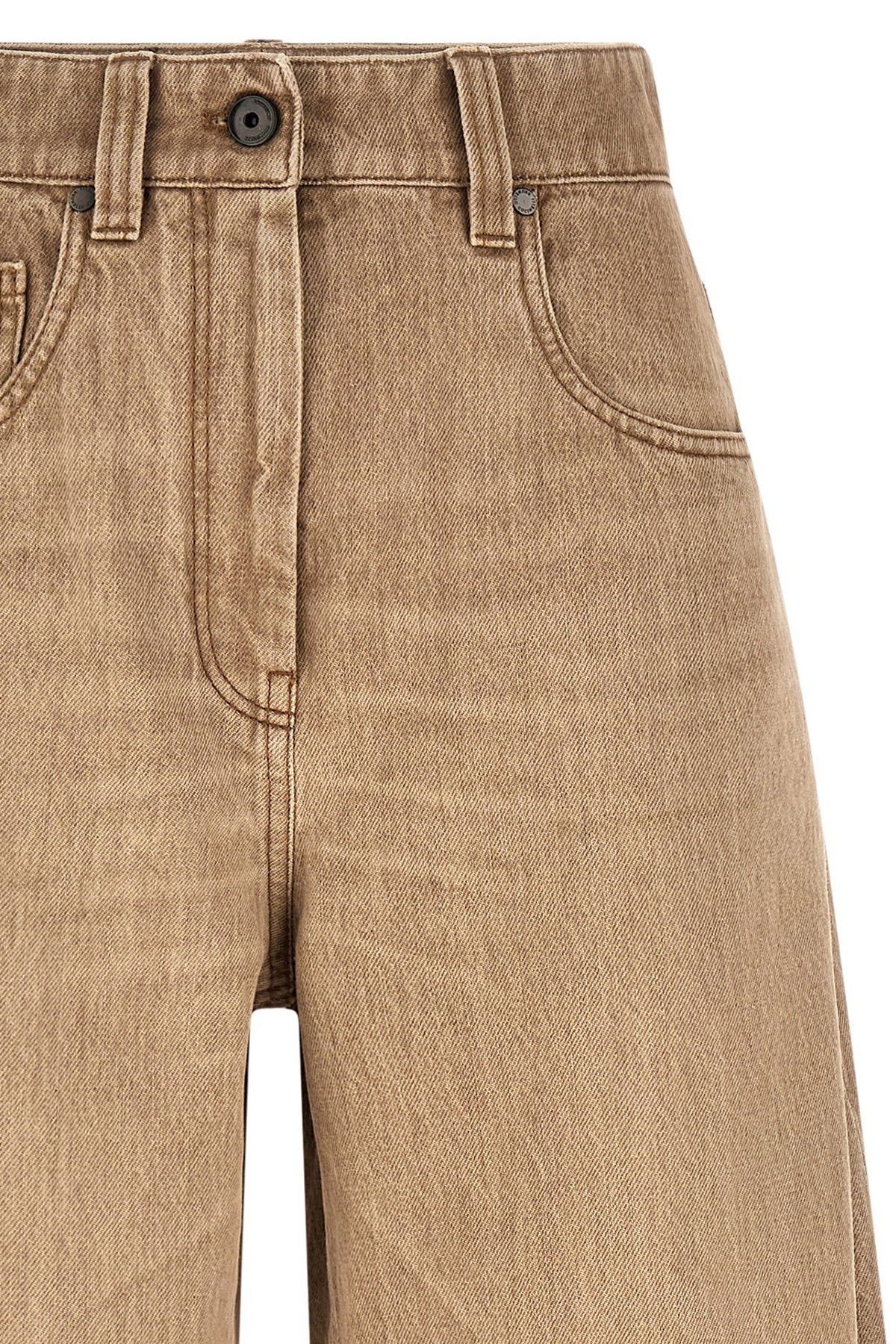 Brunello Cucinelli Wide Jeans – 100% cotton - view 3