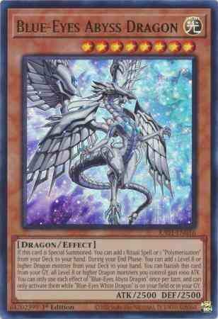 Yu-Gi-Oh! Blue-Eyes Abyss Dragon - RA01-EN016 - Ultra Rare - 1st Edition