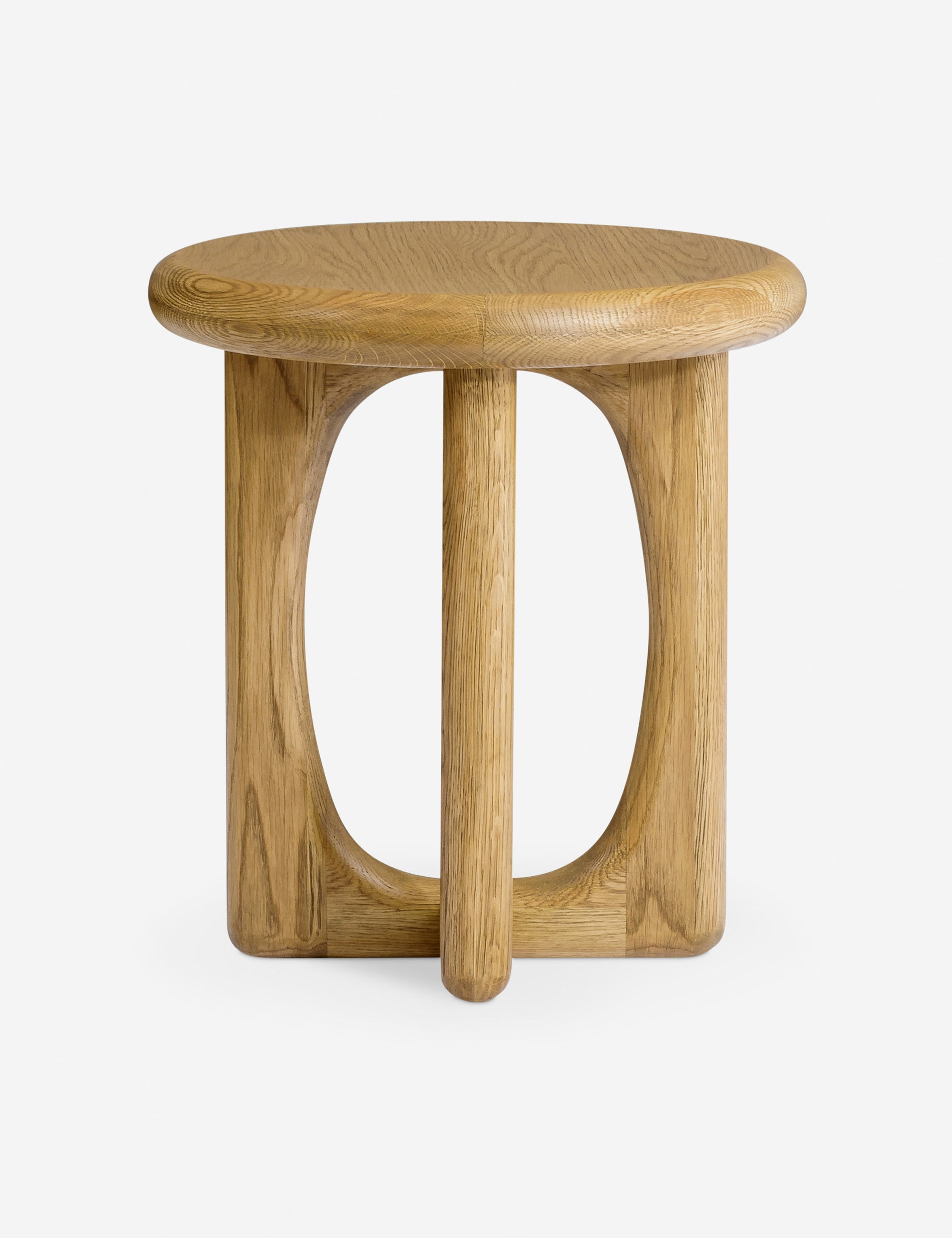 Lulu and Georgia Hesh Round Side Table - view 3