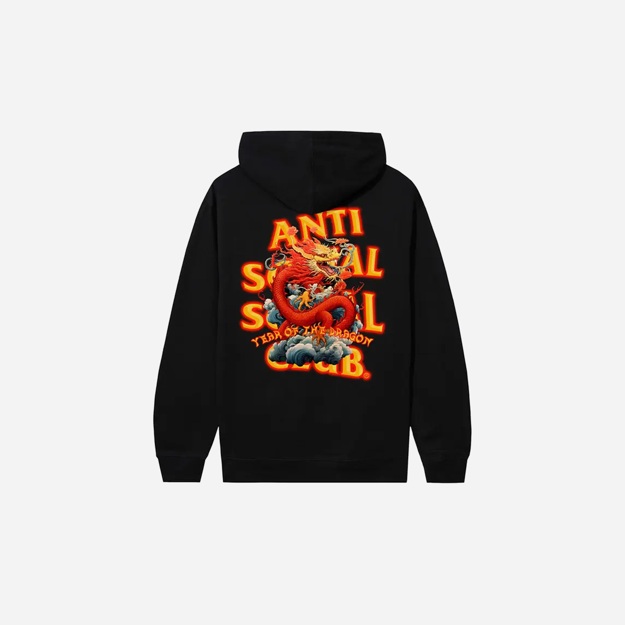 Anti Social Social Club No Sympathy Hoodie Black - view 2