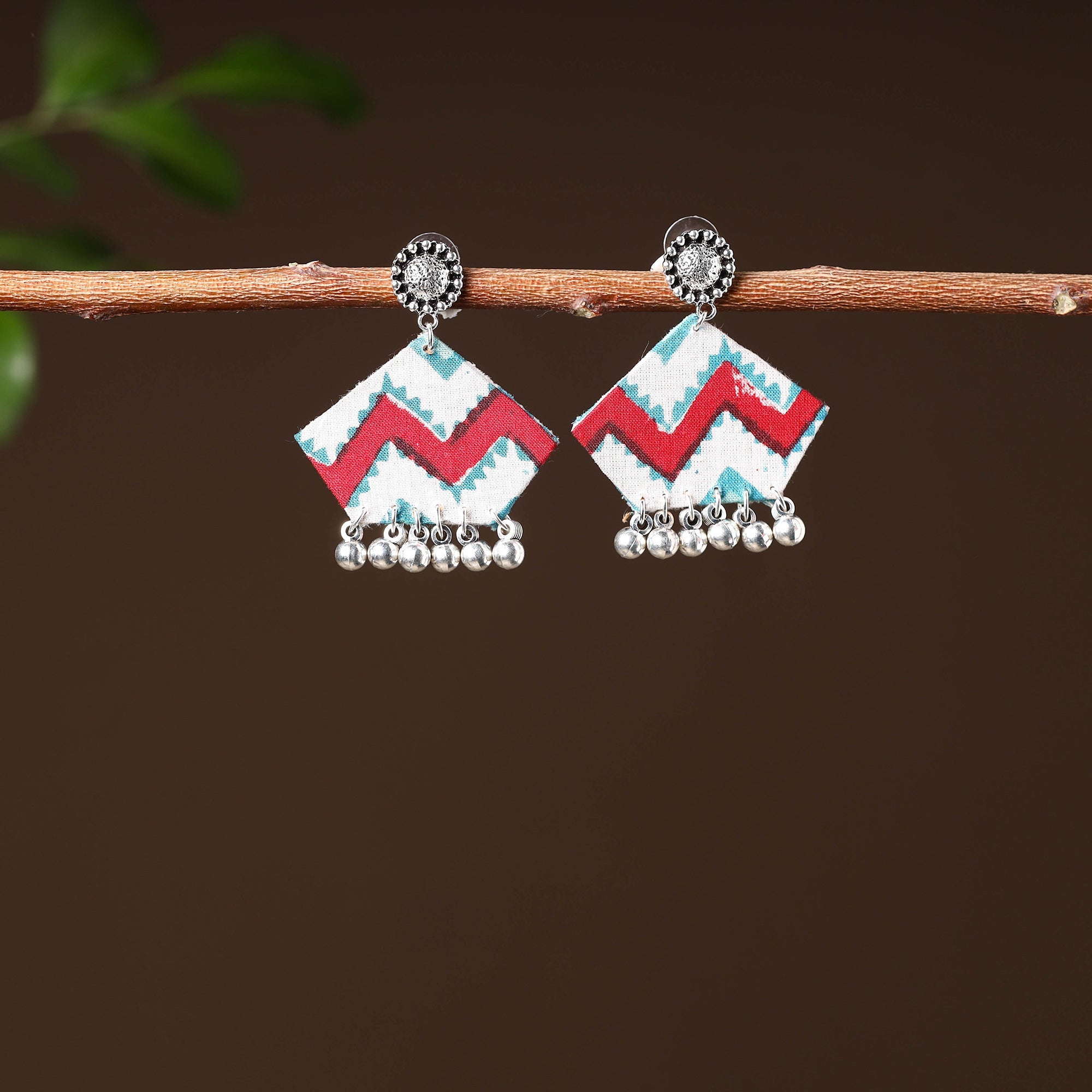 JALPARI Ayaat Handcrafted GS Fabart Earrings