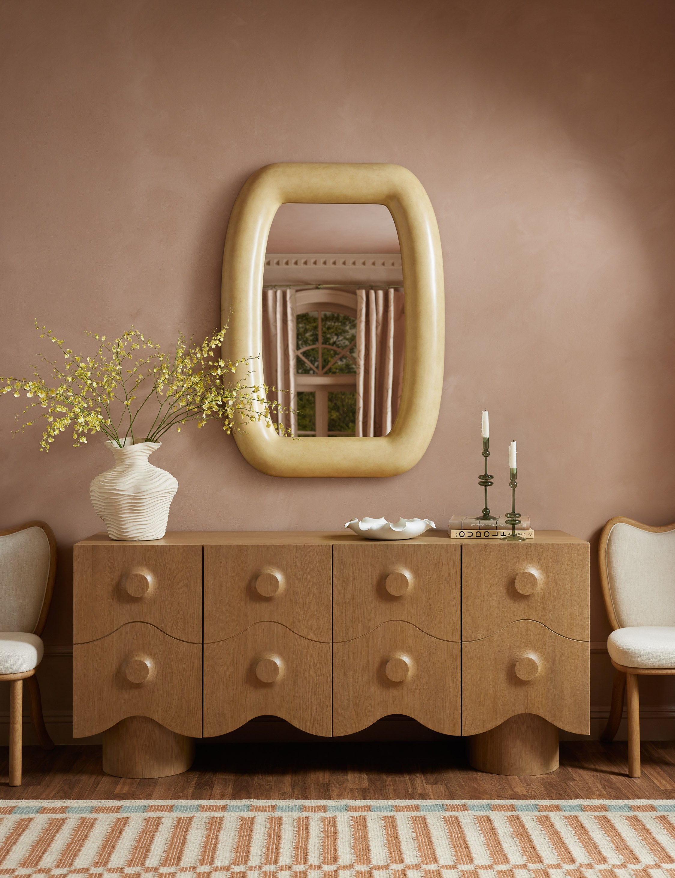 Lulu and Georgia Sellars Mirror – Parchment - view 2