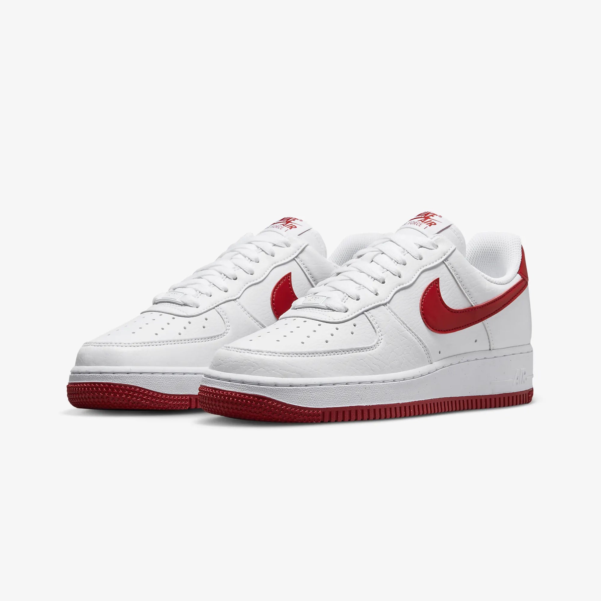 Nike | AIR FORCE 1 '07 NEXT NATURE { WHITE/GYM RED-WHITE-VOLT - view 2