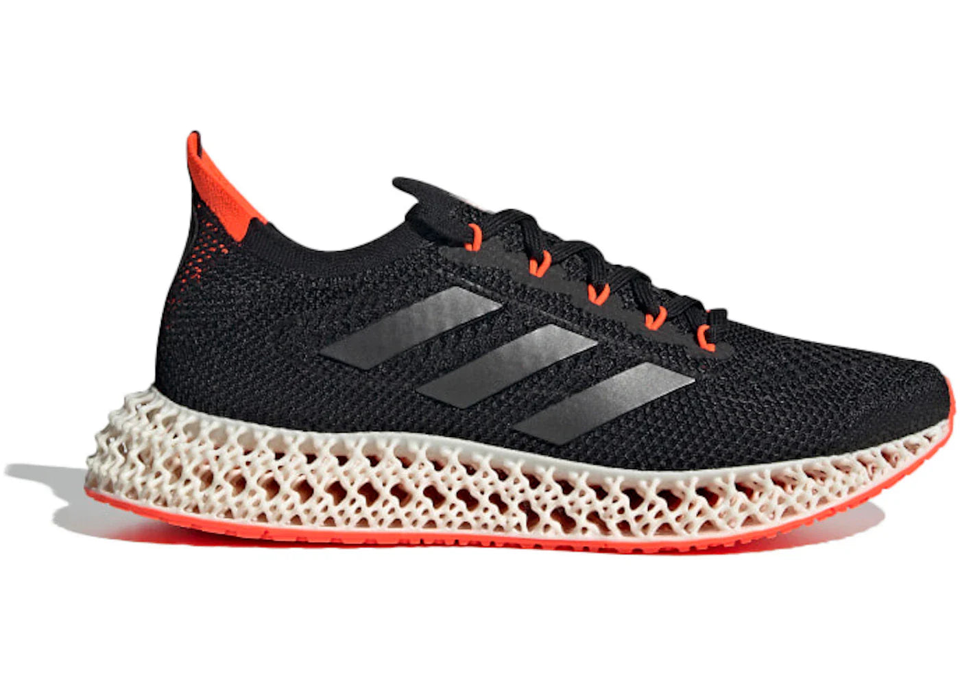 adidas 4DFWD Black Solar Red - view 2