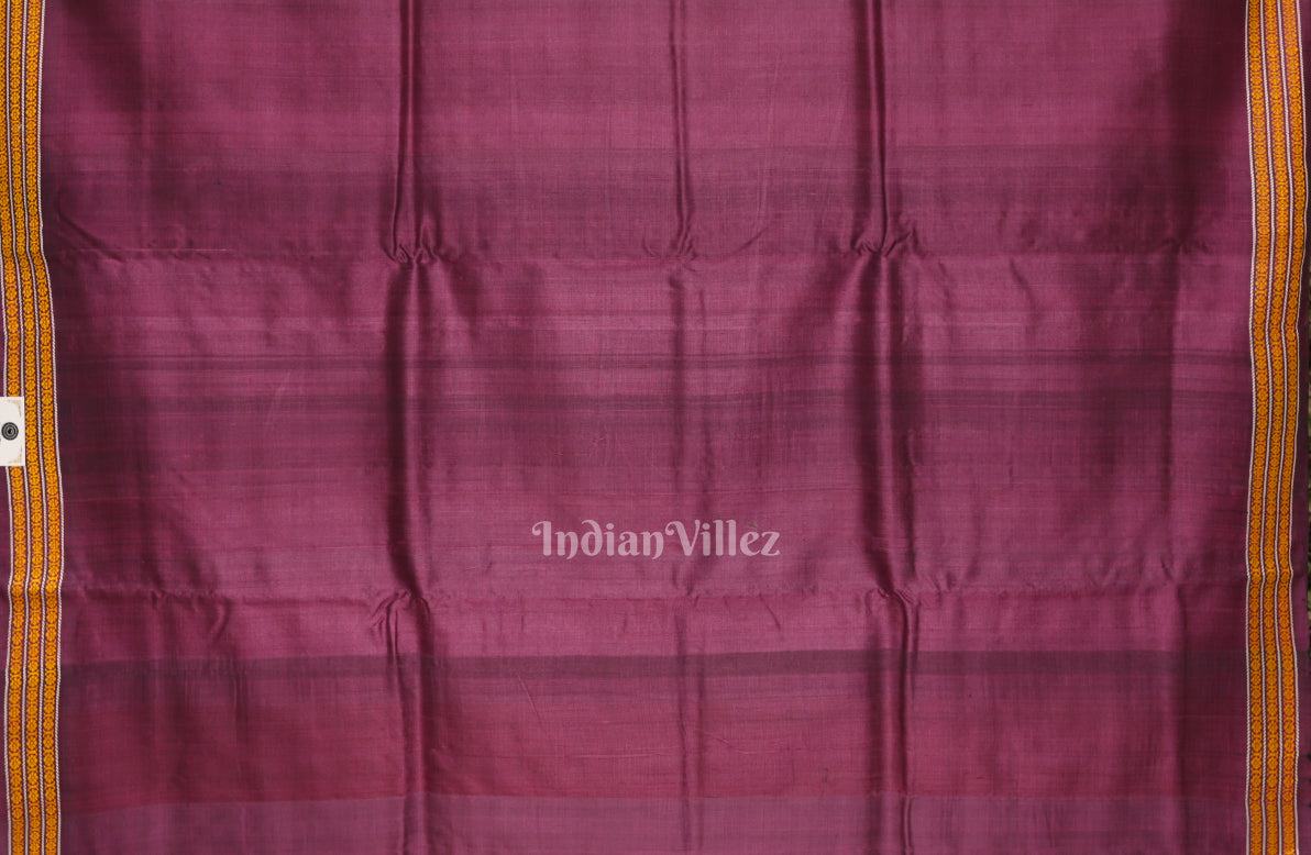 IndianVillèz Green Gopalpur Tussar Silk Saree - view 4