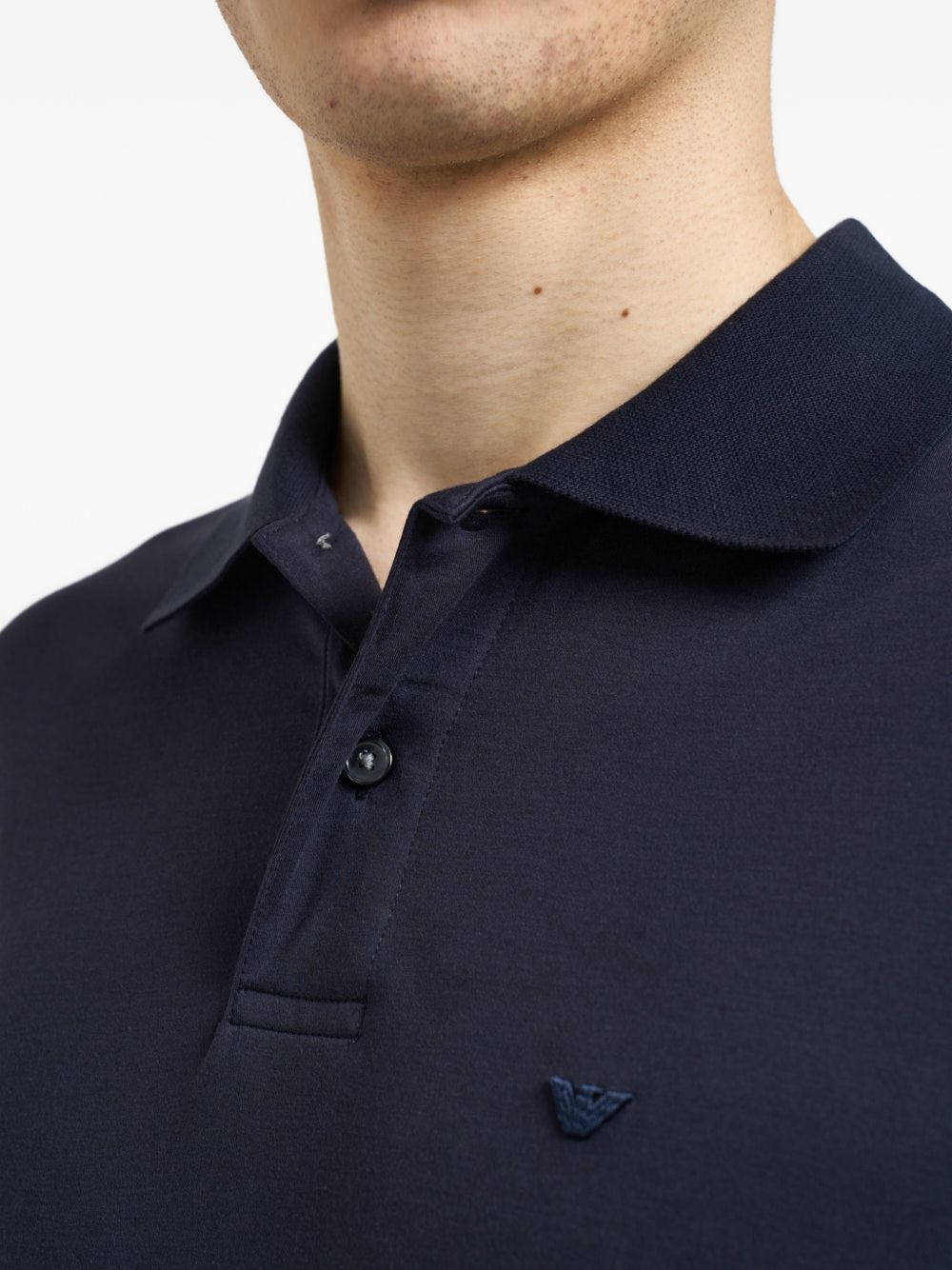 Emporio Armani Logo polo shirt - view 2