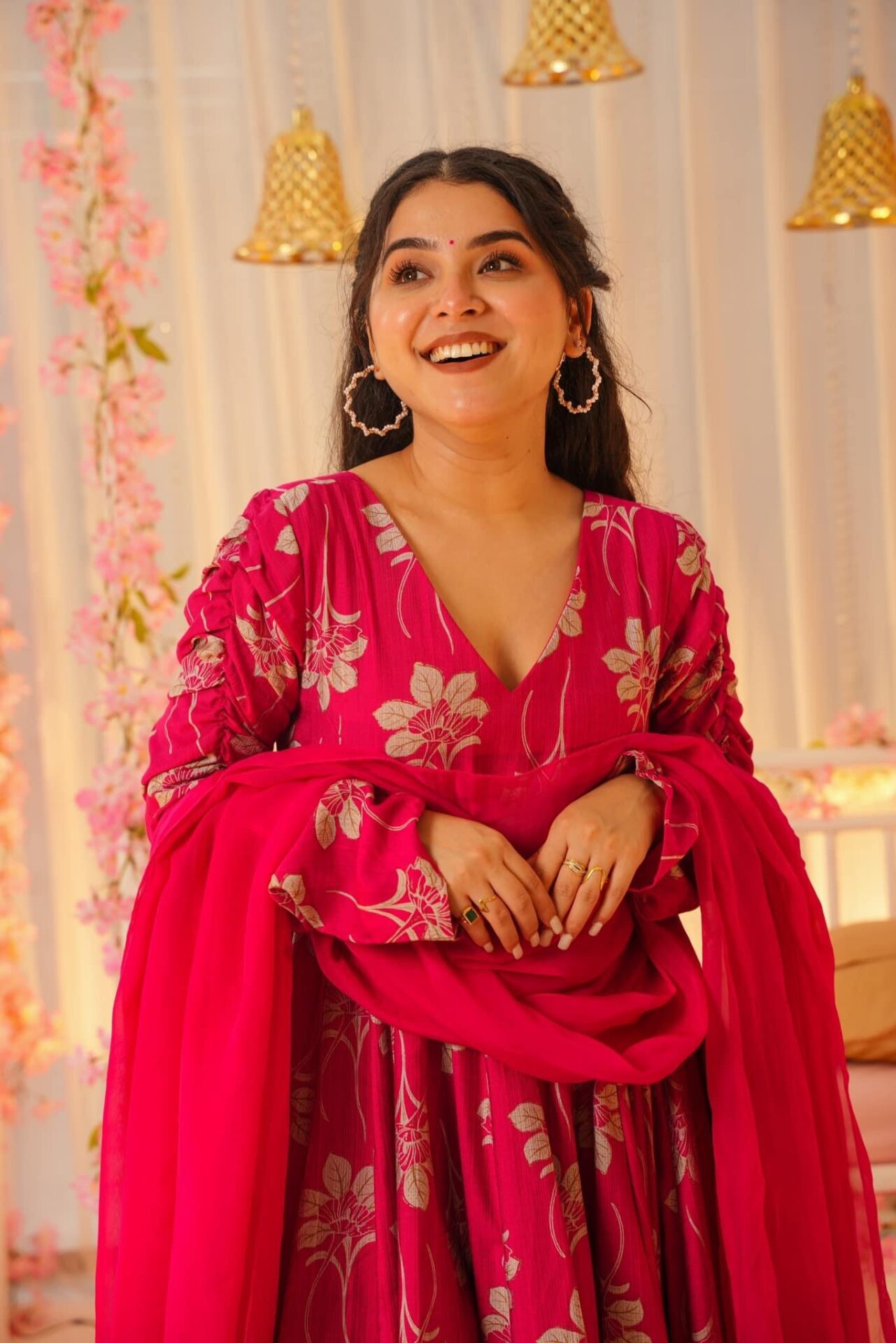 Idaho-o Pink leaf aura suit set - view 5