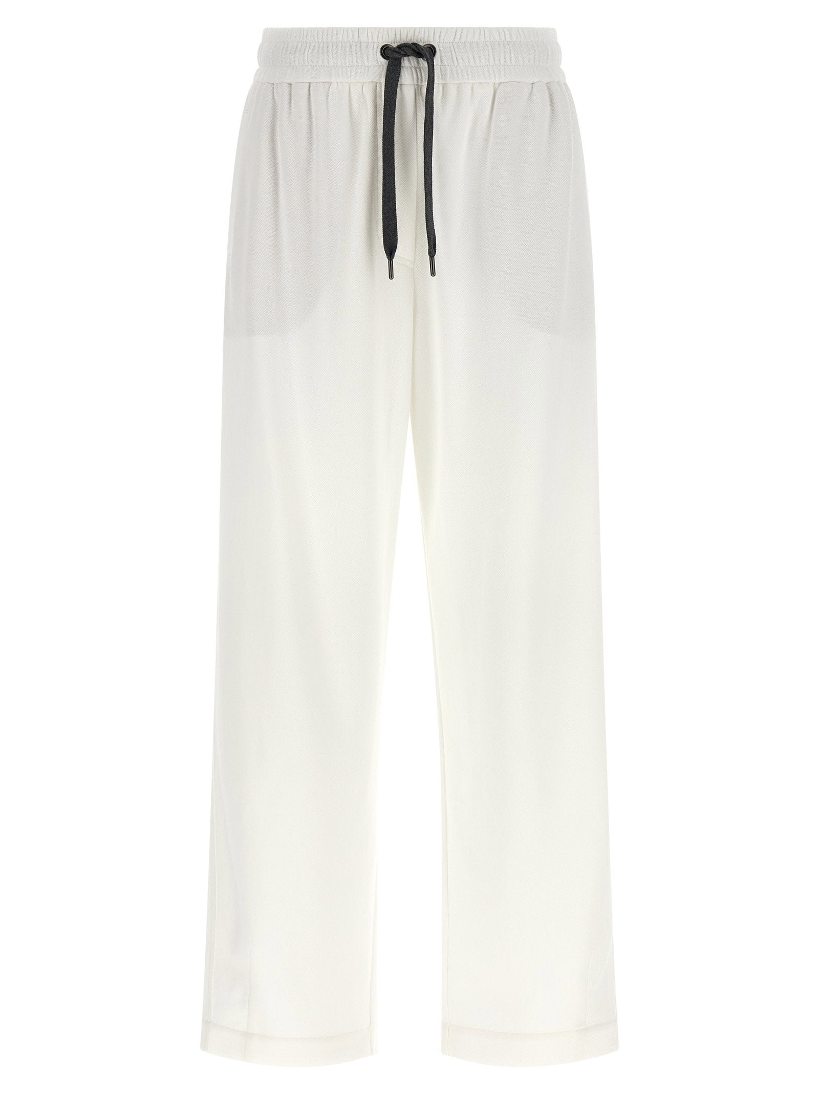 Brunello Cucinelli Track Pants – 93% cotton, 7% polyamide