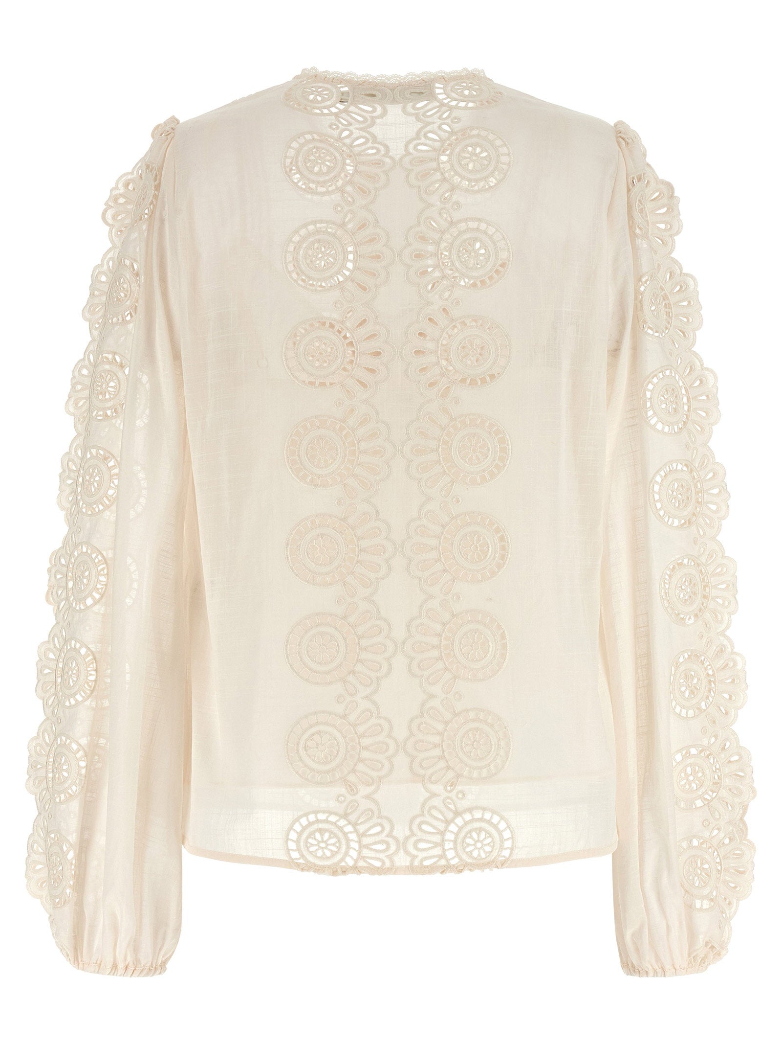 Zimmermann Lucky Embroidered Blouse – 100% cotton - view 2