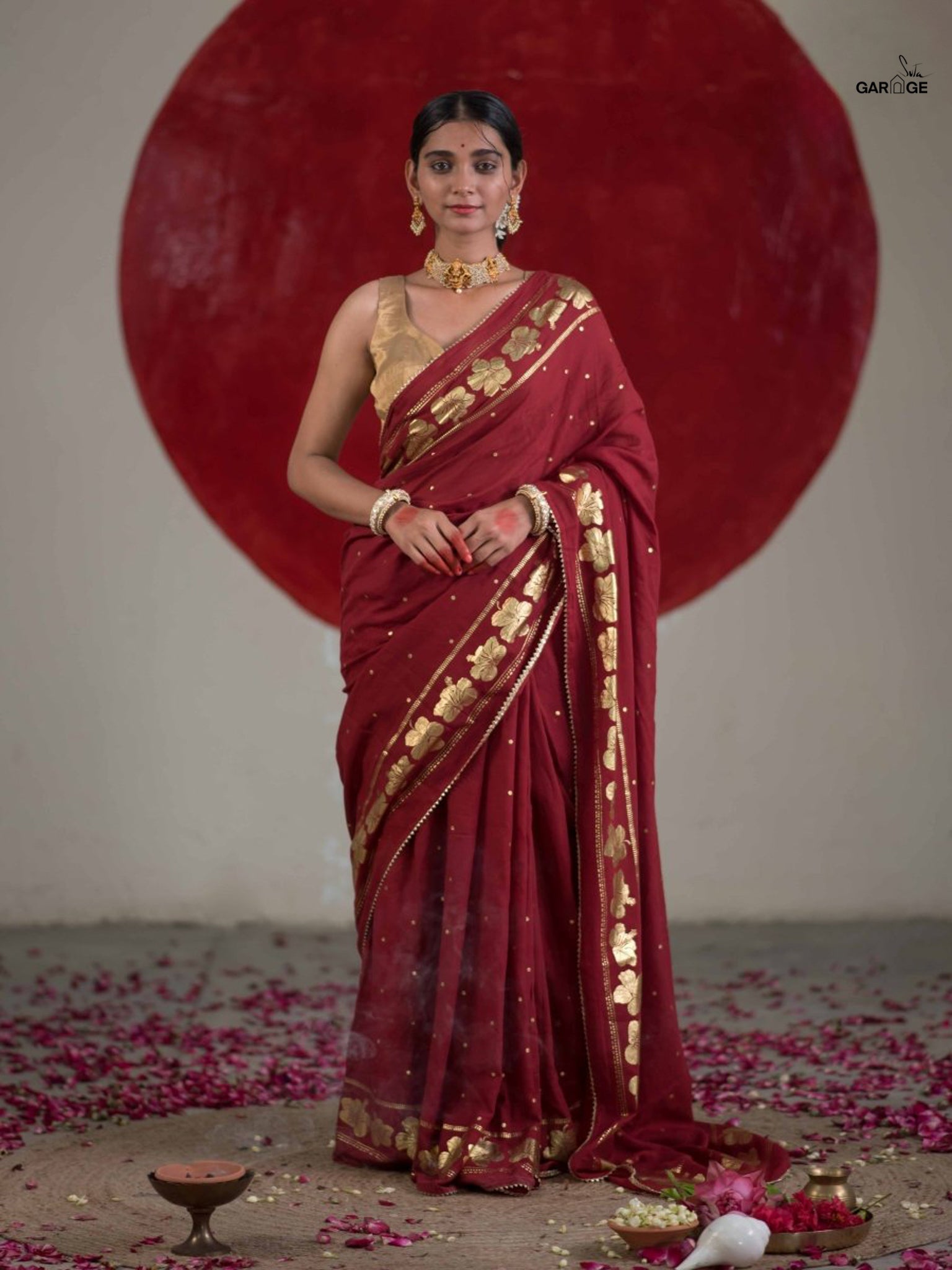 Women's sarees – suta.in Gar-3408 – Women's