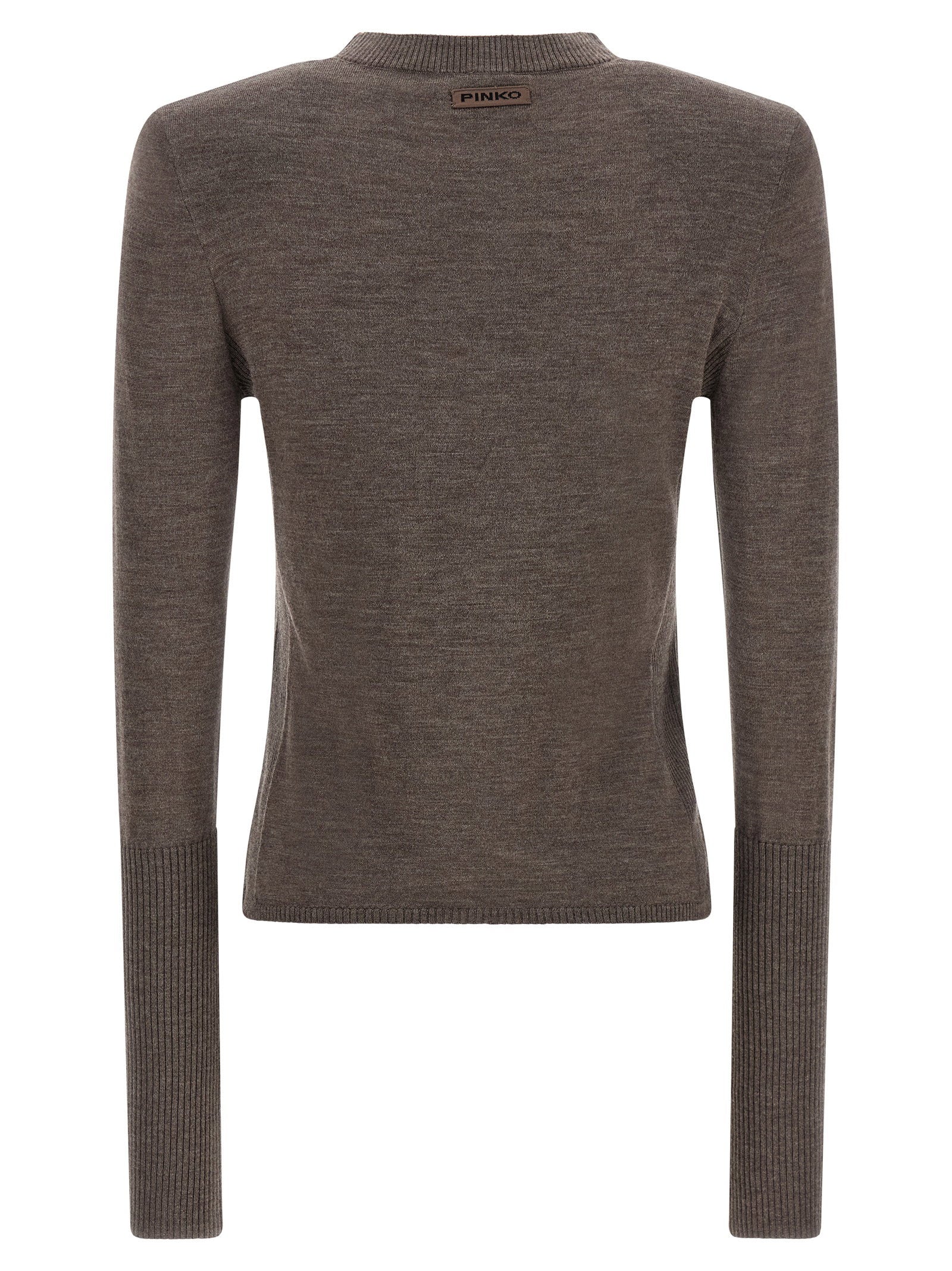 Pinko Padded Shoulder Sweater – 100% wool - view 2