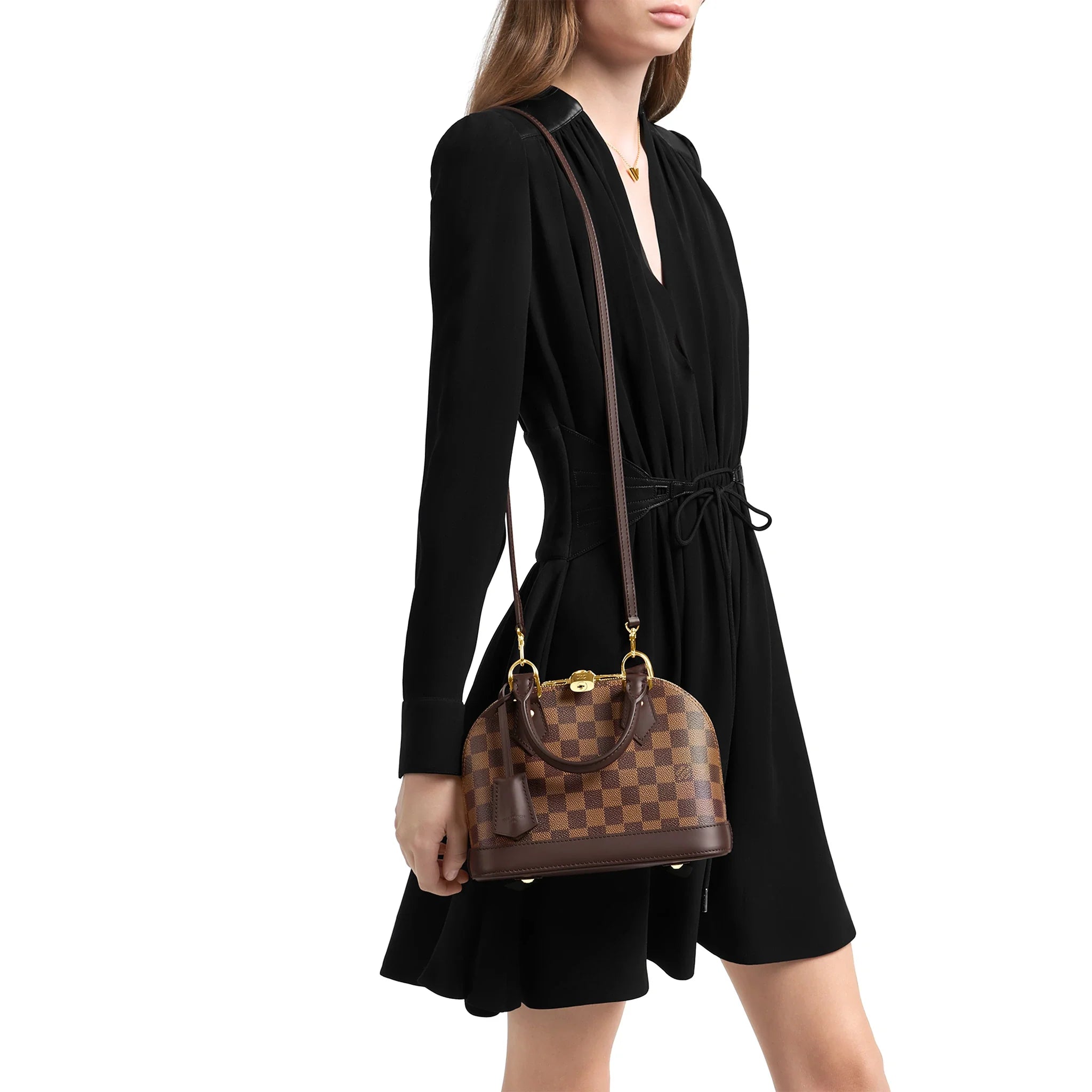 Louis Vuitton Damier Ebene Canvas Alma BB Bag - view 2