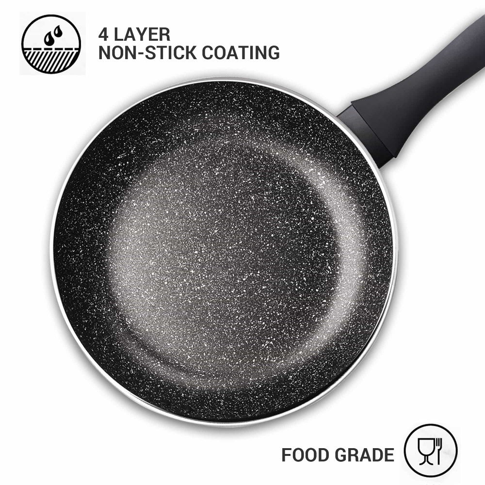 Granito Induction Fry Pan With Lid (Milton Procook) - view 4