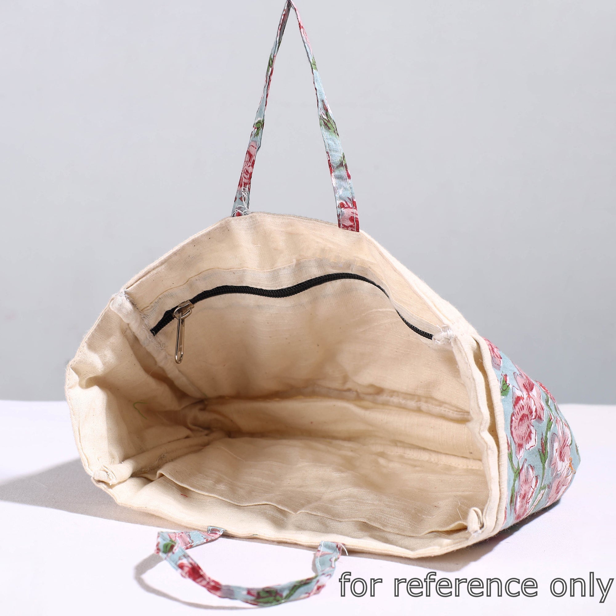NOORI BAZAR Black - Handmade Cotton Multipurpose Cosmetic/Toiletry Bag 17 - view 3