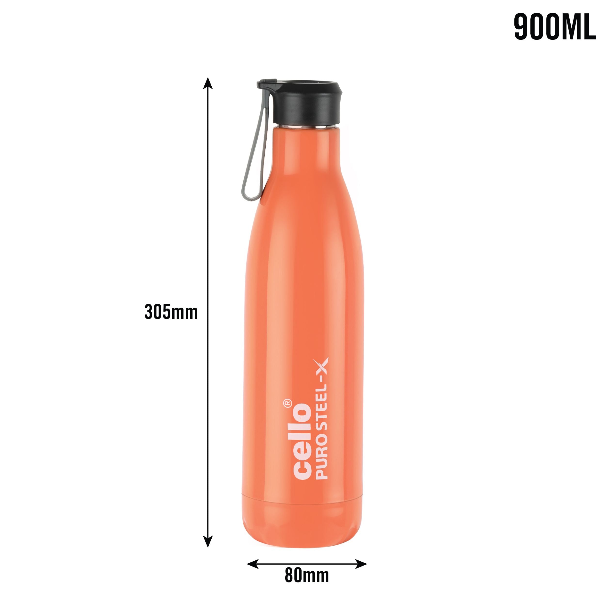 Cello Puro Steel-X Neo 900 Water Bottle, 720ml - view 38