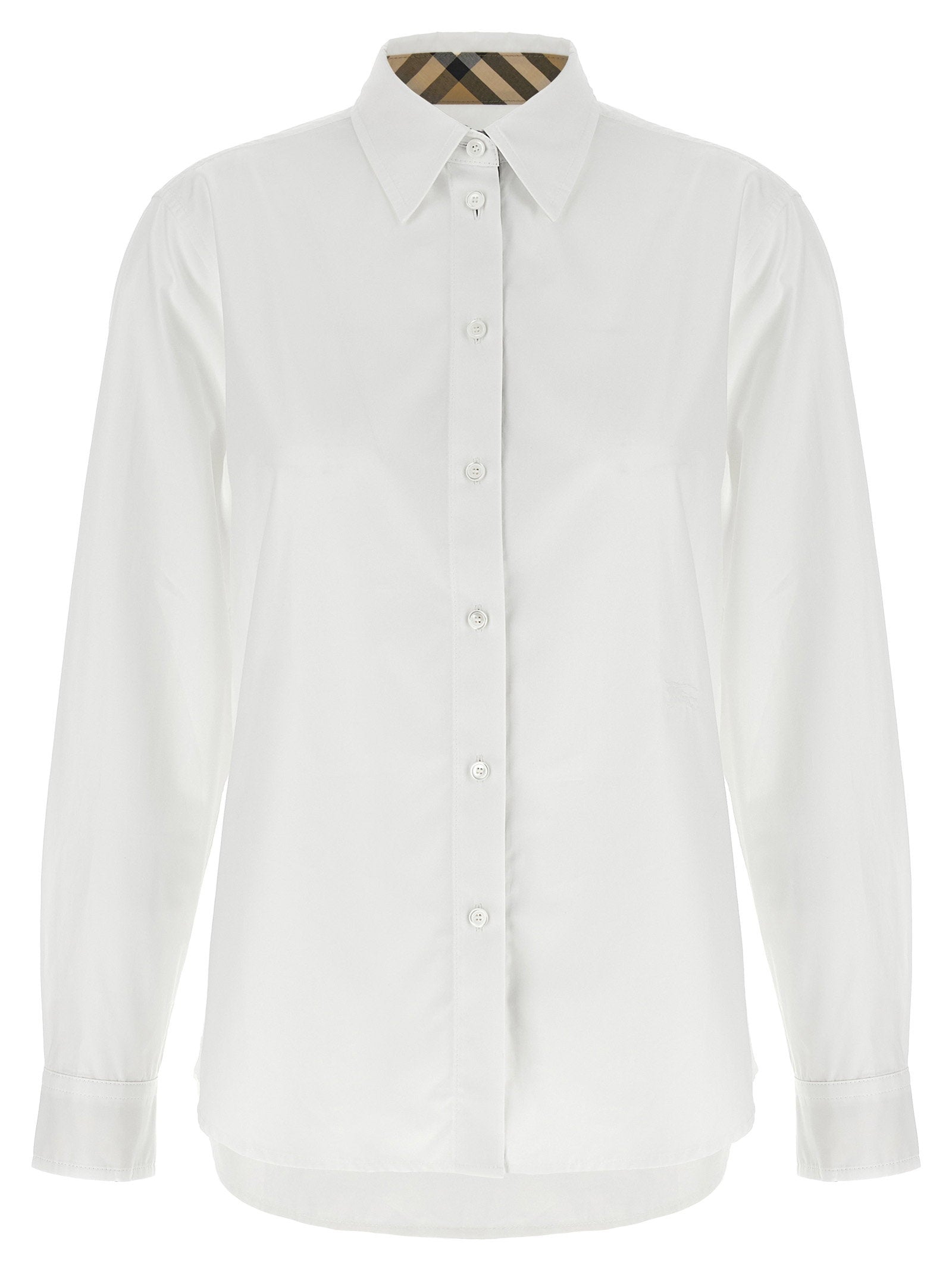 Burberry Check Insert Shirt – 100% cotton