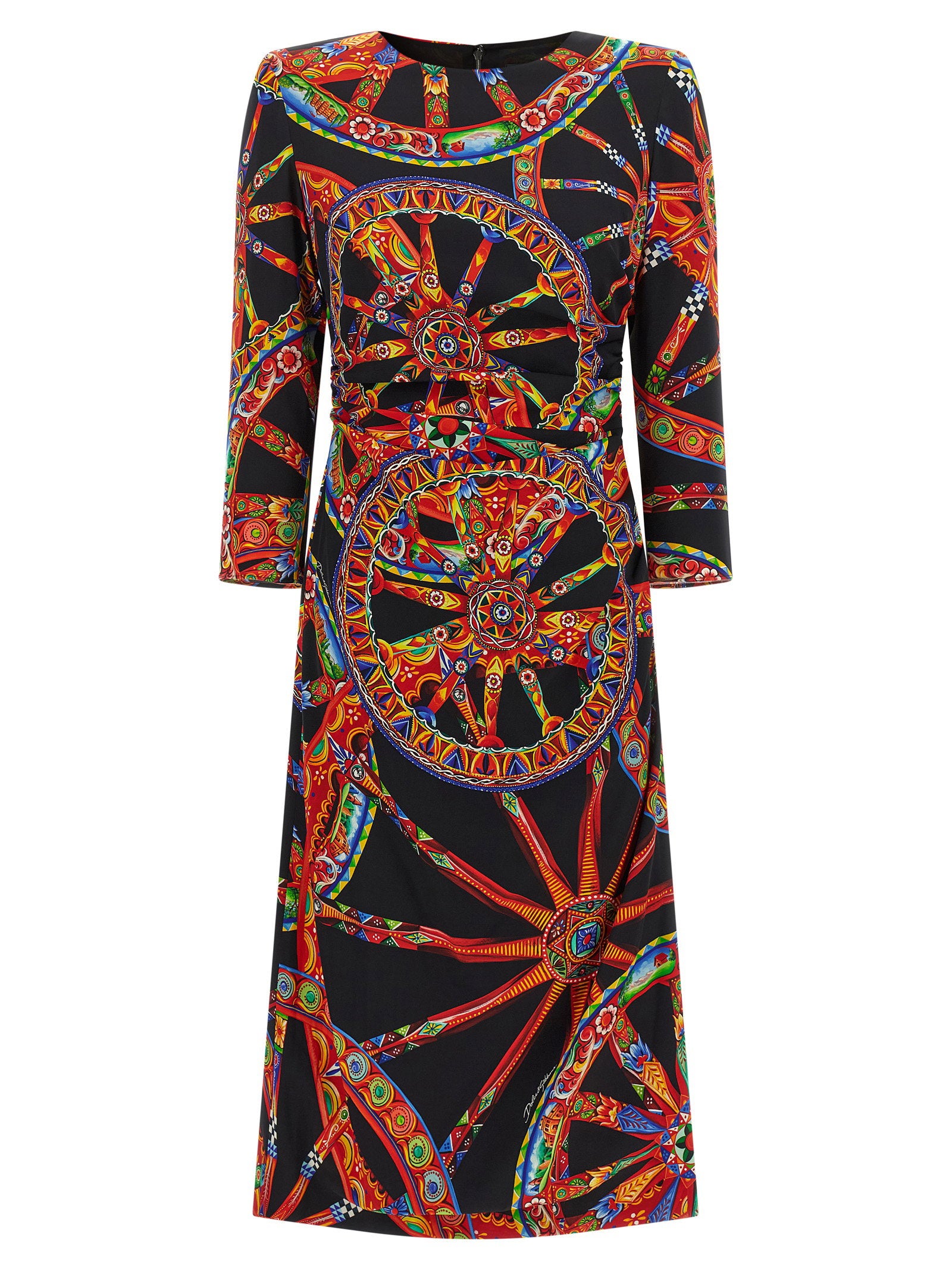 Dolce & Gabbana Carretto Dress – 89% silk, 11% elastane