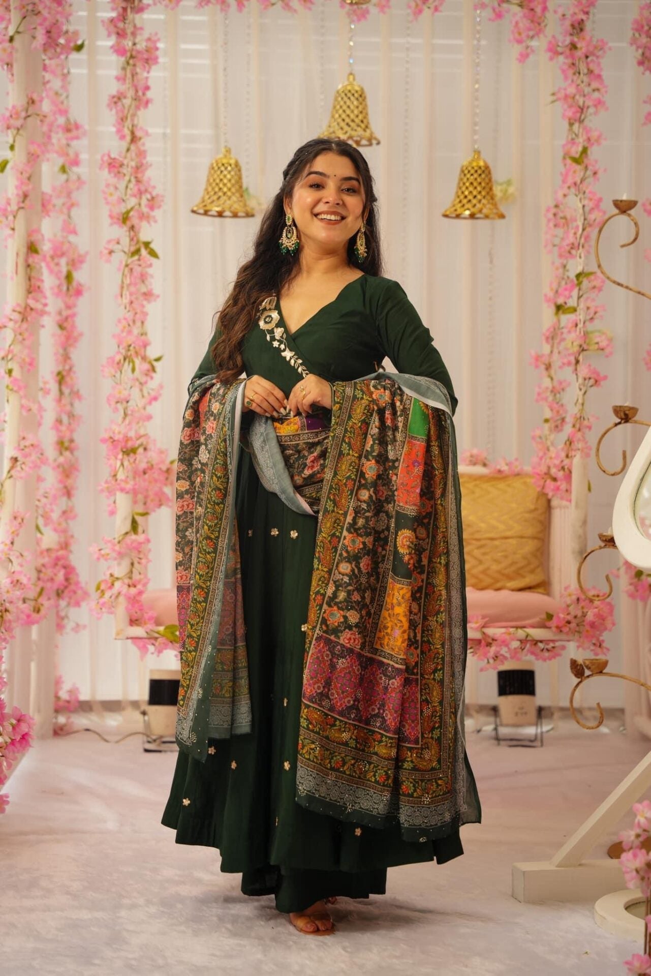 Idaho-o Nusrat muslin suit set - view 2