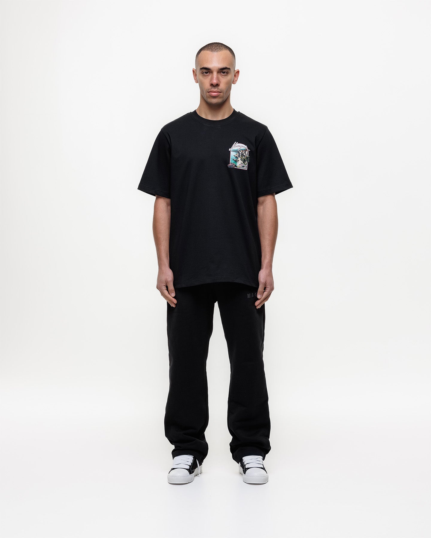 MAGIRI Sur Mur Printed Black T-Shirt - view 3
