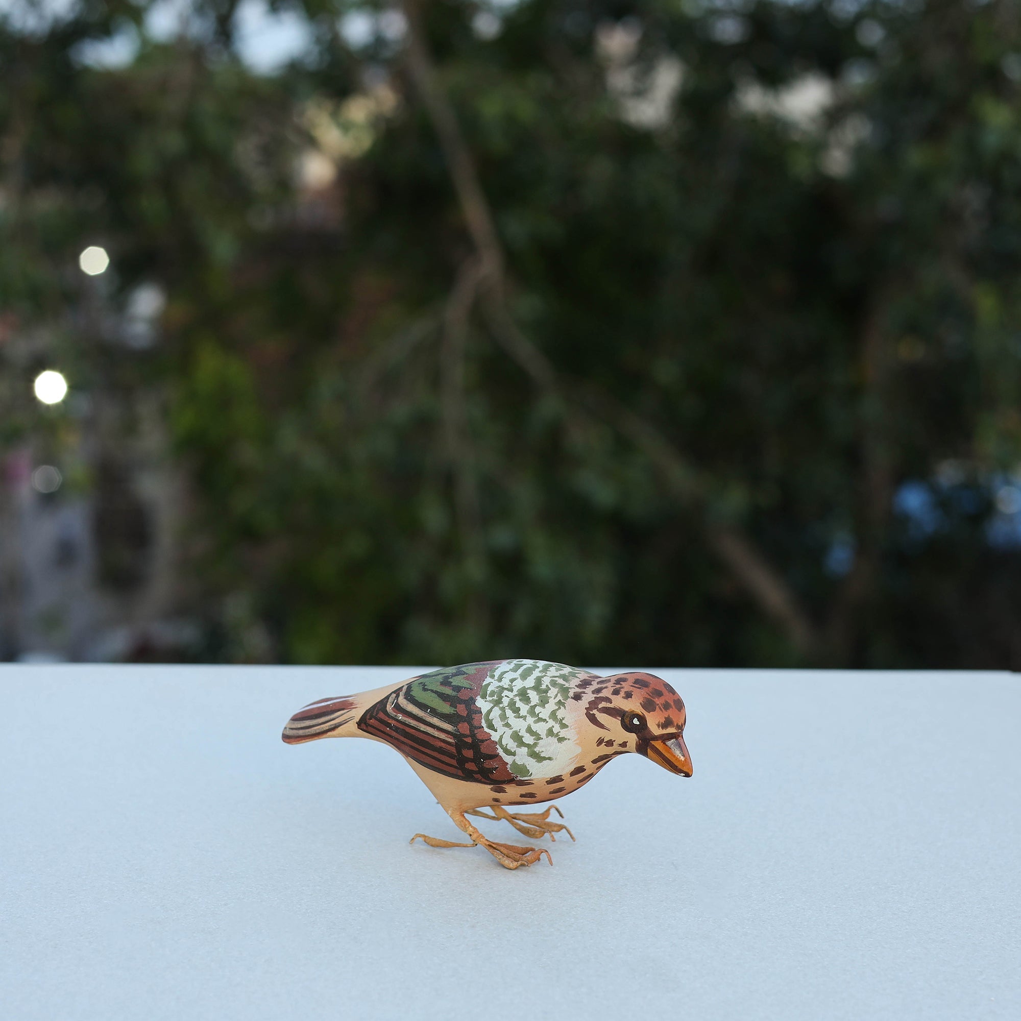 PAPIER MACHE BIRDS BY TRILOK THAKUR Bird - Handcrafted Paper Mache Home Decor Item - view 4