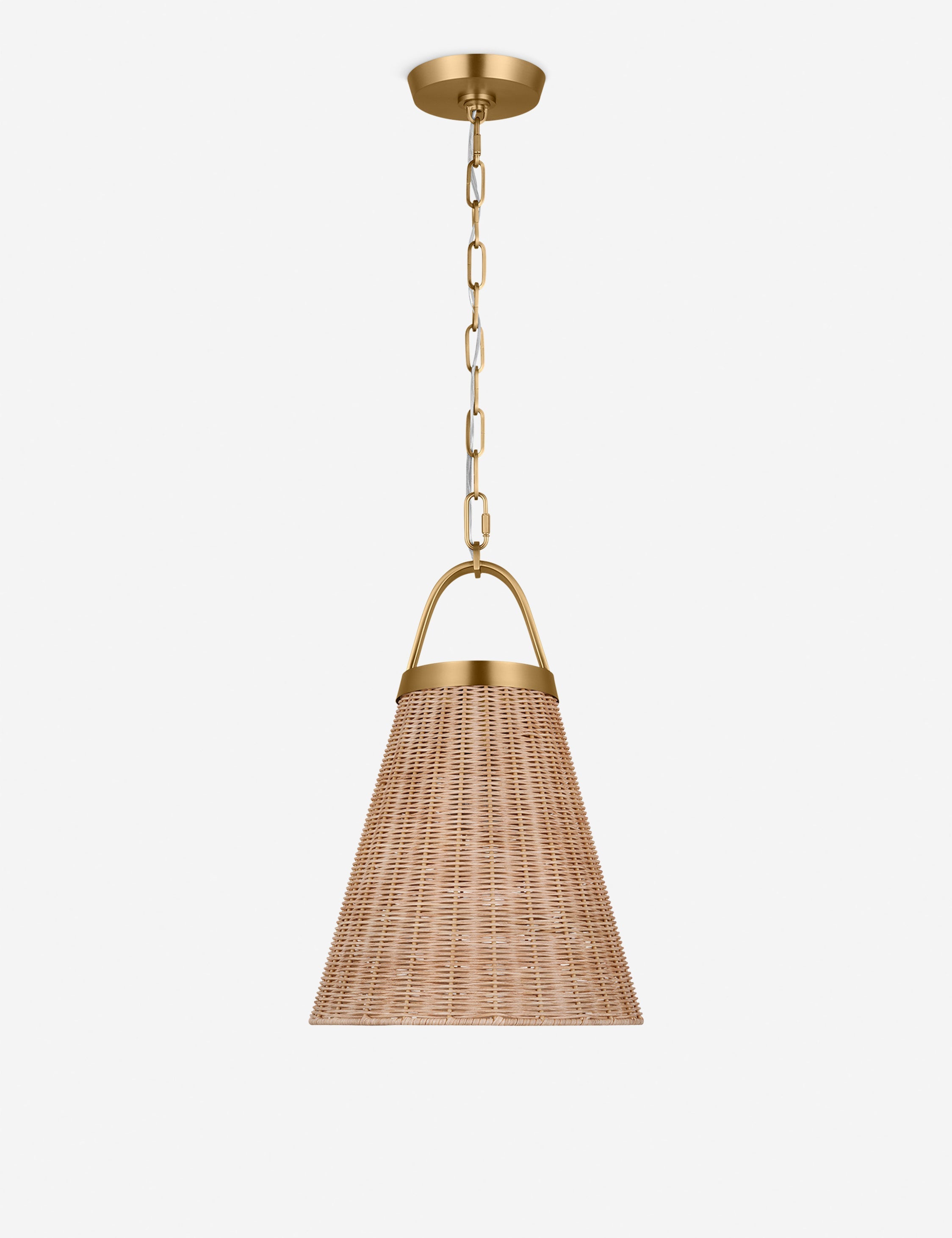 Lulu and Georgia Piala Pendant Light – Burnished Brass
