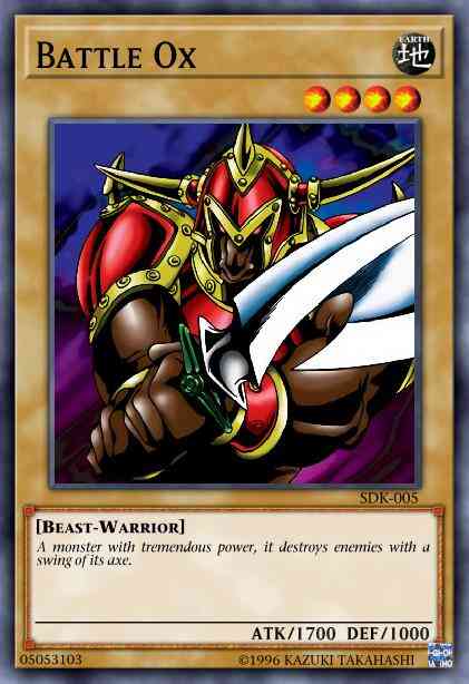 Yu-Gi-Oh! Battle Ox - YSKR-EN004 - Common - Unlimited
