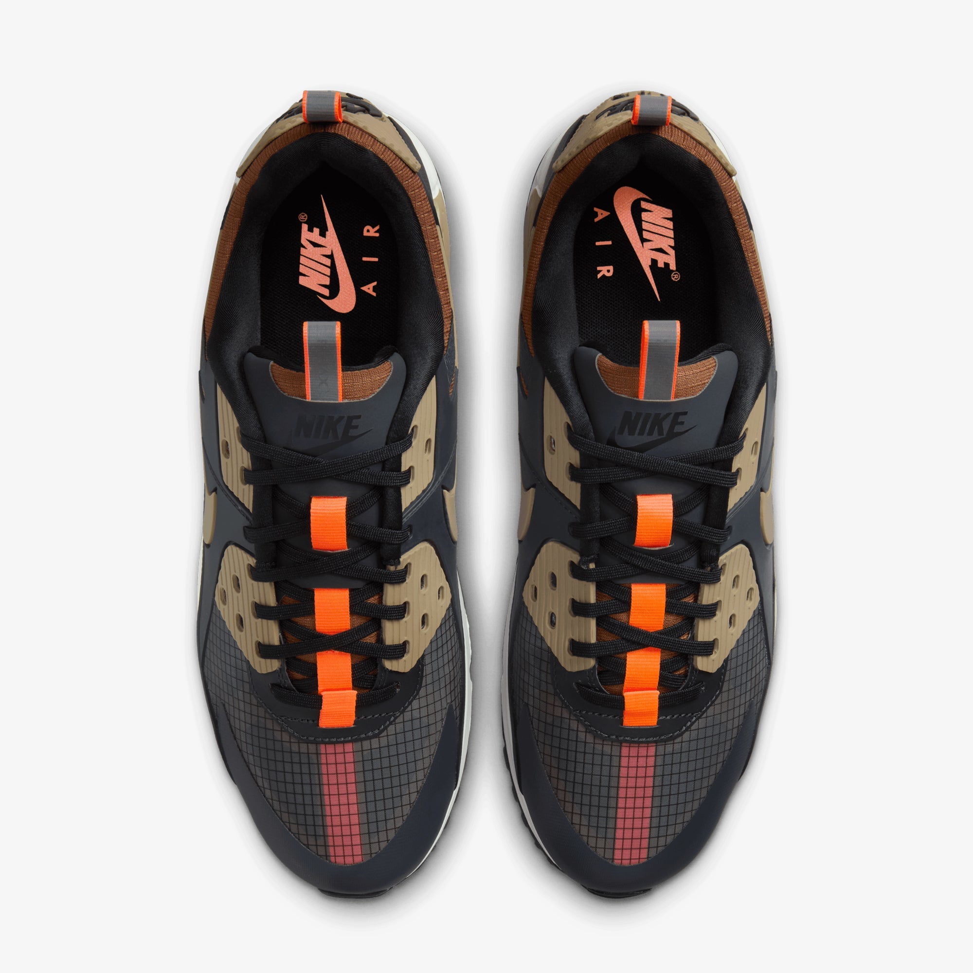 Nike | Air Max 90 Drift { Dk Smoke Grey/khaki-black-hyper Crimson - view 2