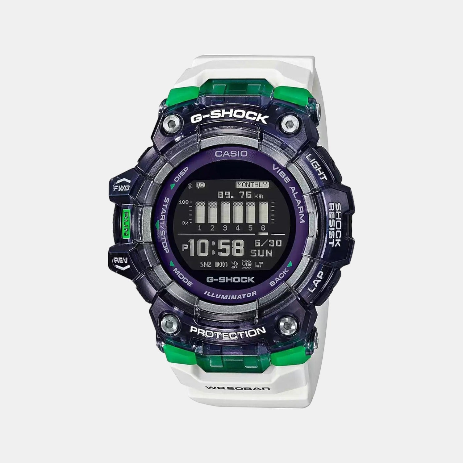 Casio G-Shock Men Quartz Black Dial Digital Resin Watch G1093