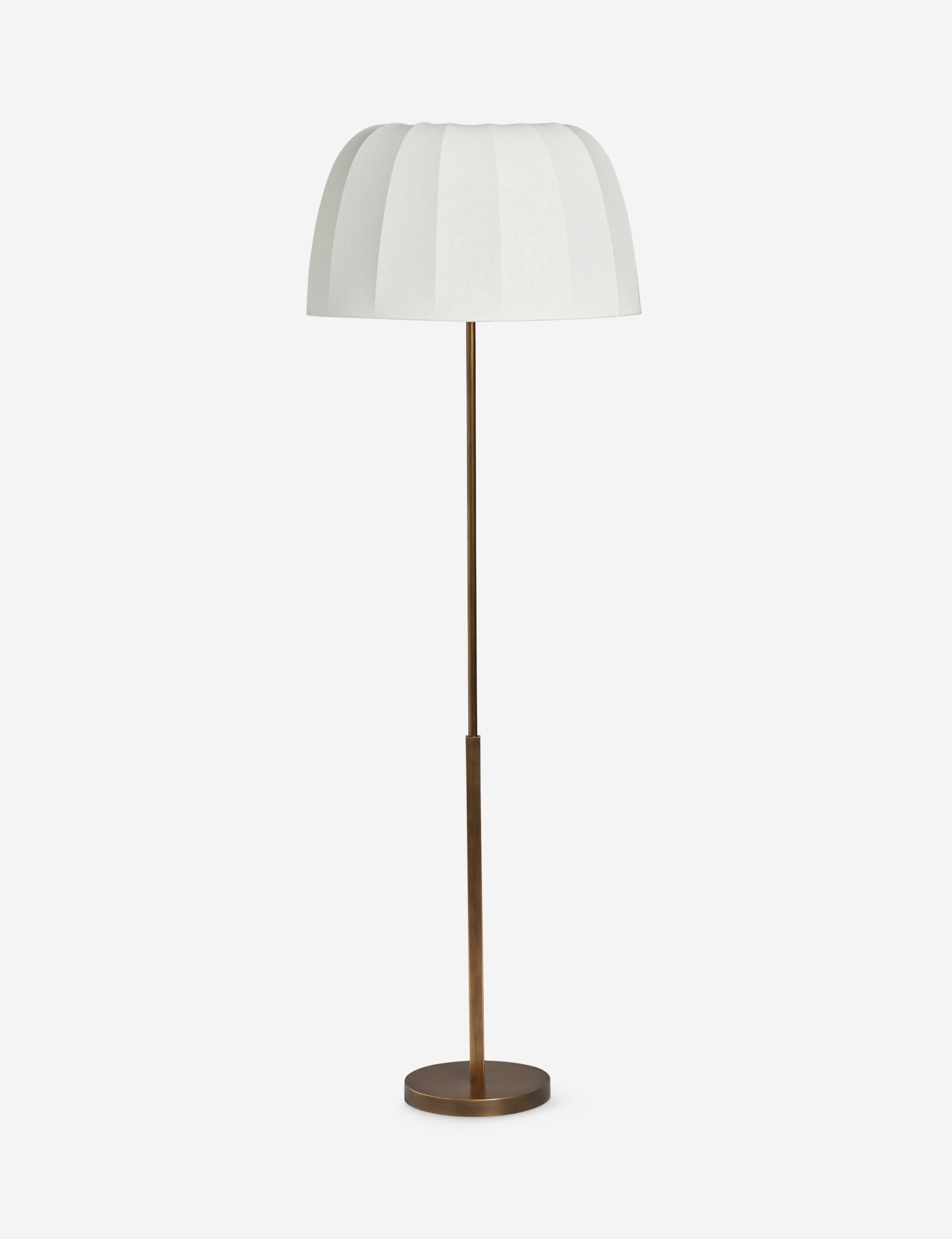 Lulu and Georgia Ebele Floor Lamp – Brass