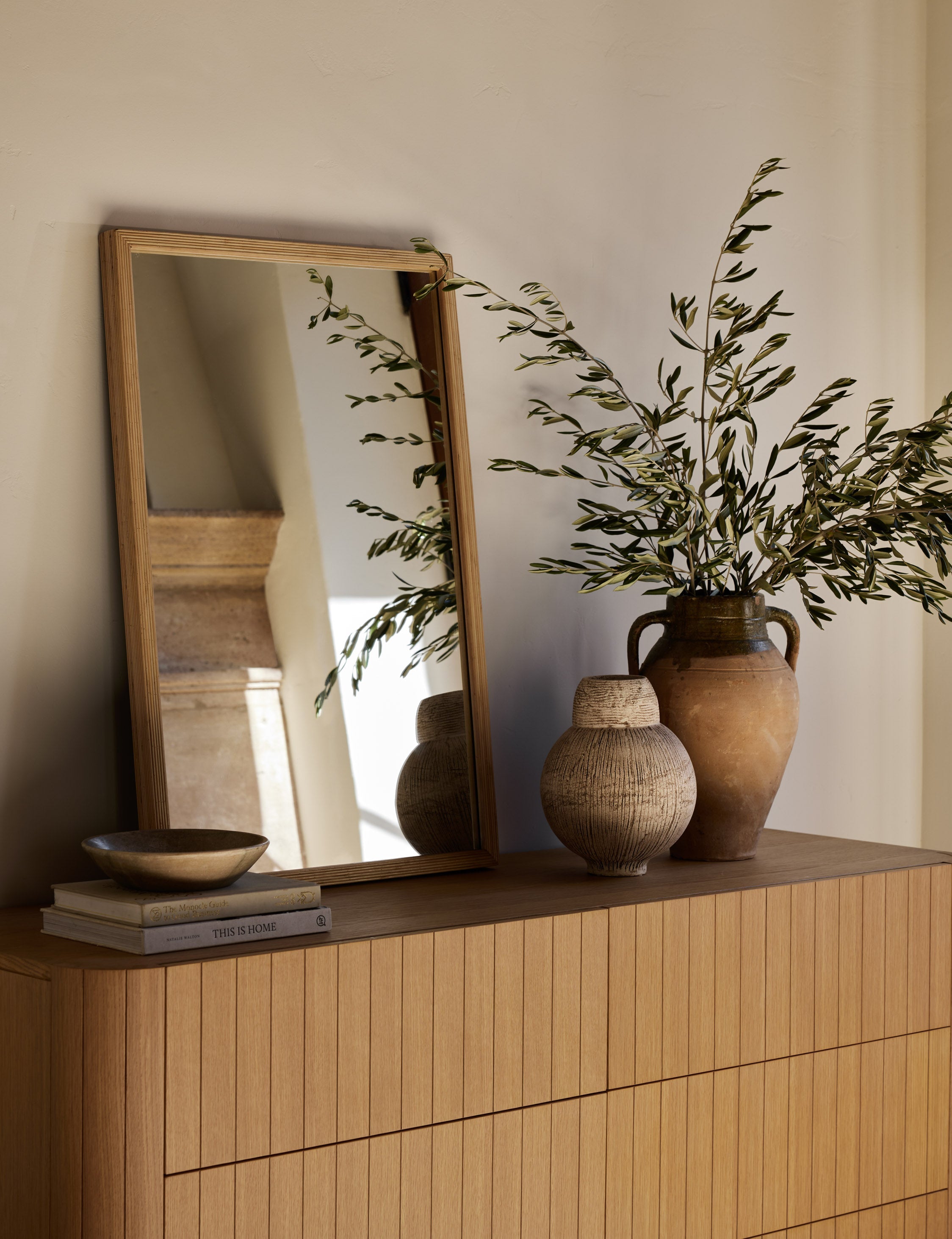 Lulu and Georgia Cayson Mirror – Natural - view 2