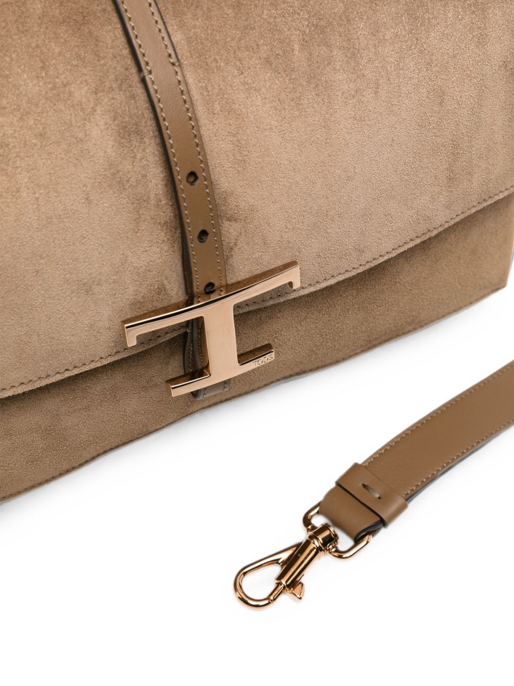Tod's T Timeless Crossbody Bag – Calf Suede 100% - view 2