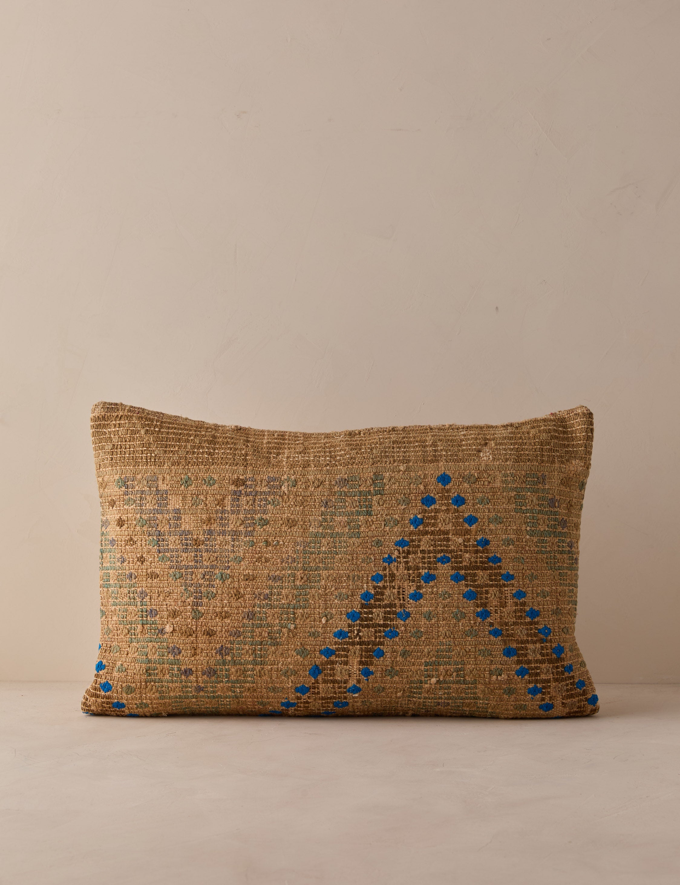 Lulu and Georgia Vintage Lumbar Pillow No. 358, 16" x 24"