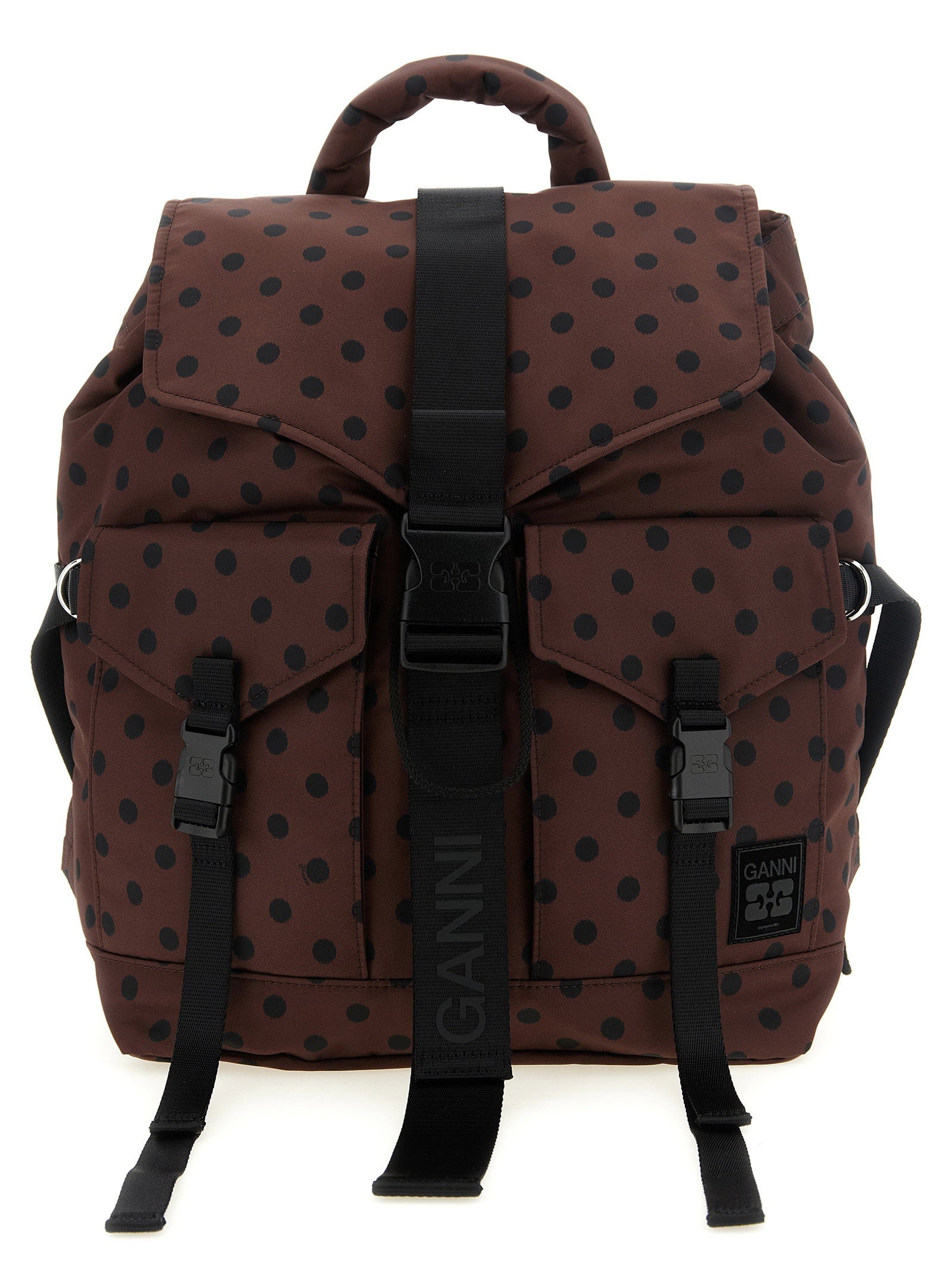 Ganni Re-tech Backpack – 100% recycled polyamide