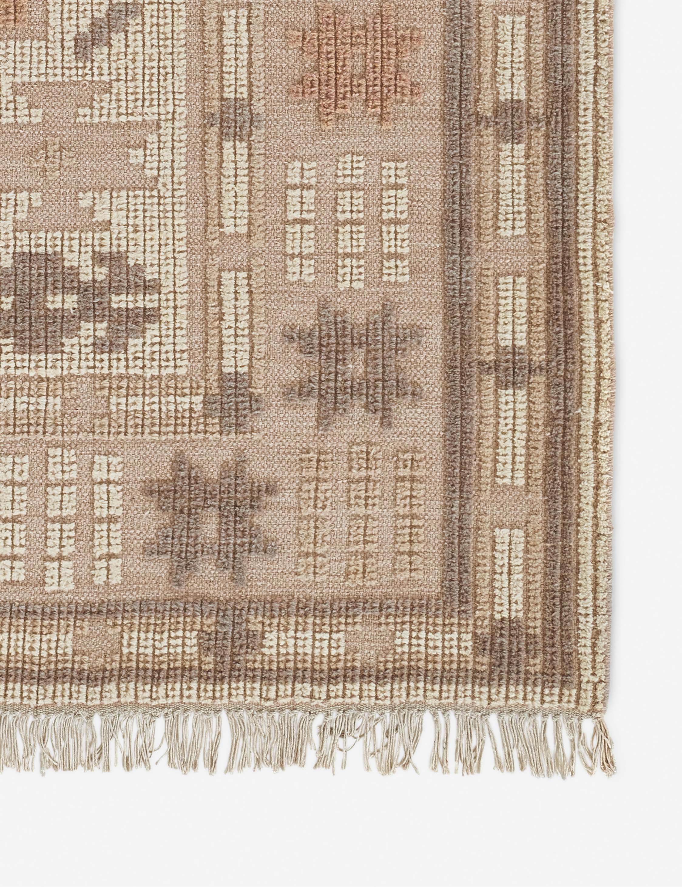 Lulu and Georgia Fitch Handwoven Wool Rug - view 2