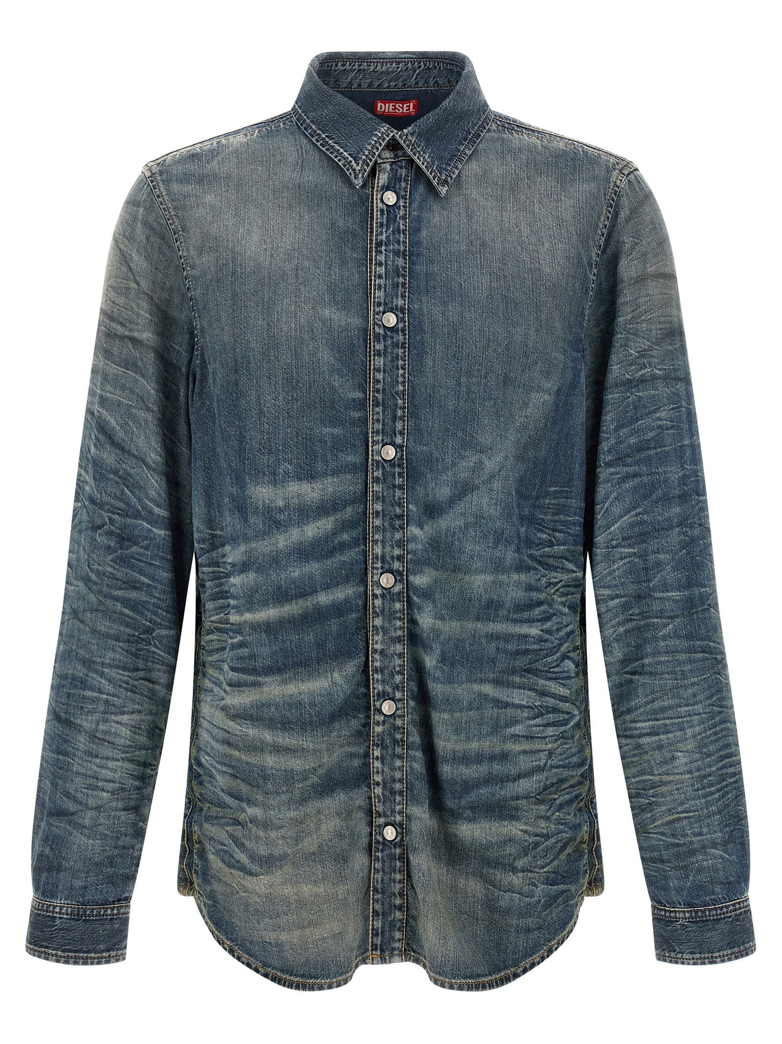 Diesel D-synar-fsj4 Shirt – 60% lyocell, 40% cotton
