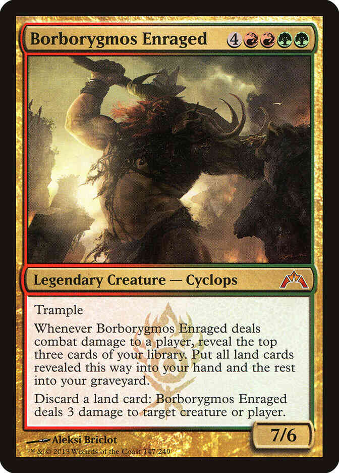 Borborygmos enraged 147 – Magic Borborygmos Enraged [147] [Gatecrash] [Non-Foil]