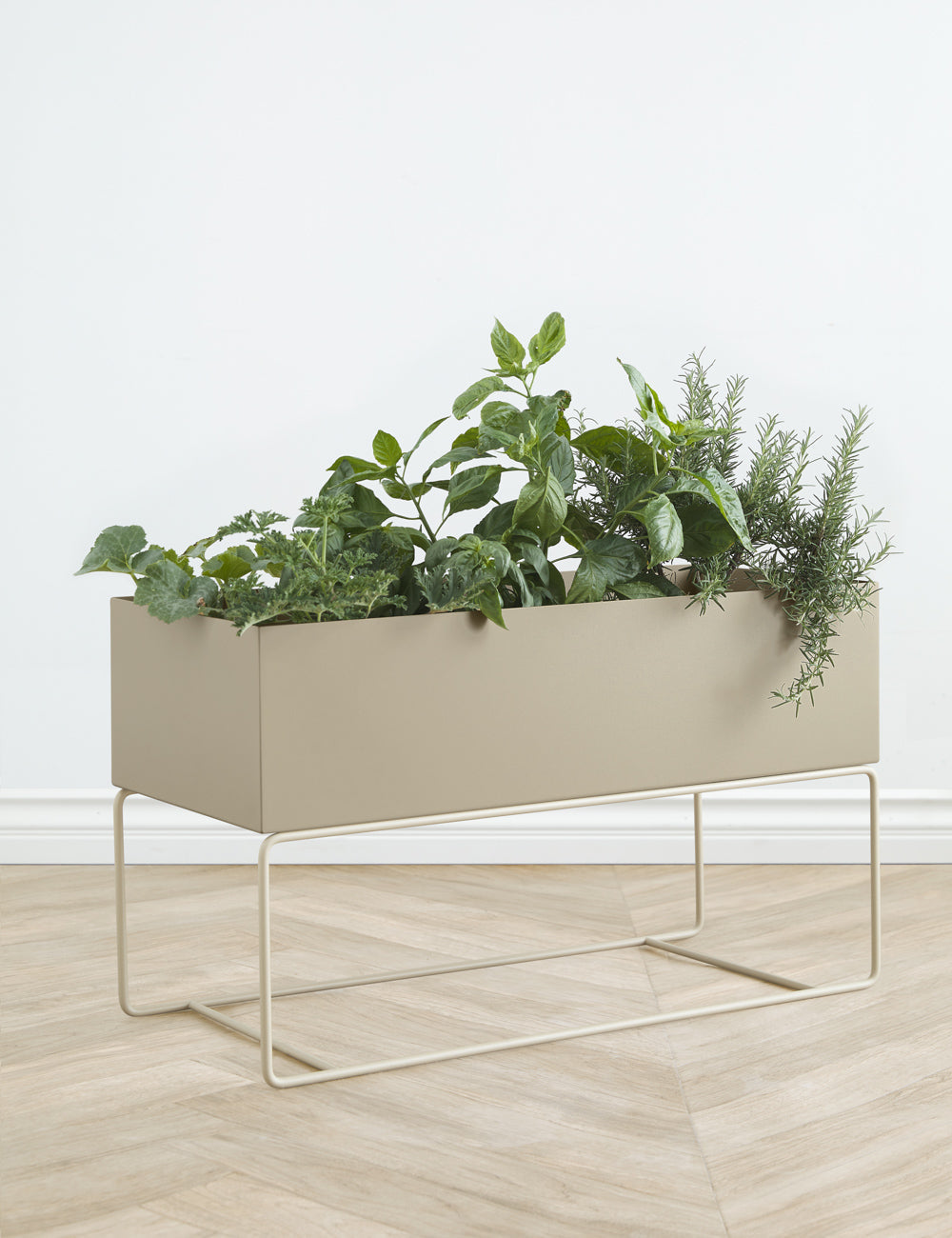 Lulu and Georgia Ravine Planter Pot, Taupe by Ferm Living